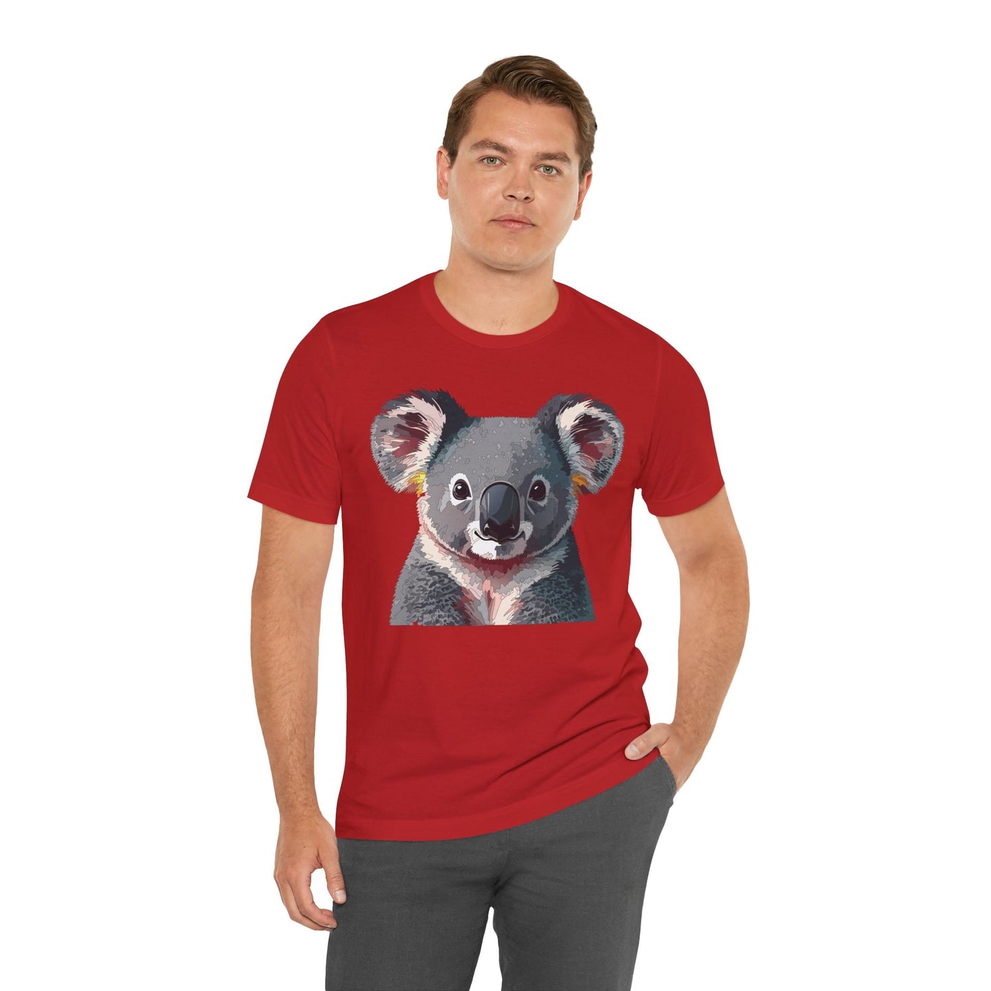 Unisex Animal Print Tee Shirt With Animals Art Design And Wildlife Graphic Comfortable Everyday Wear