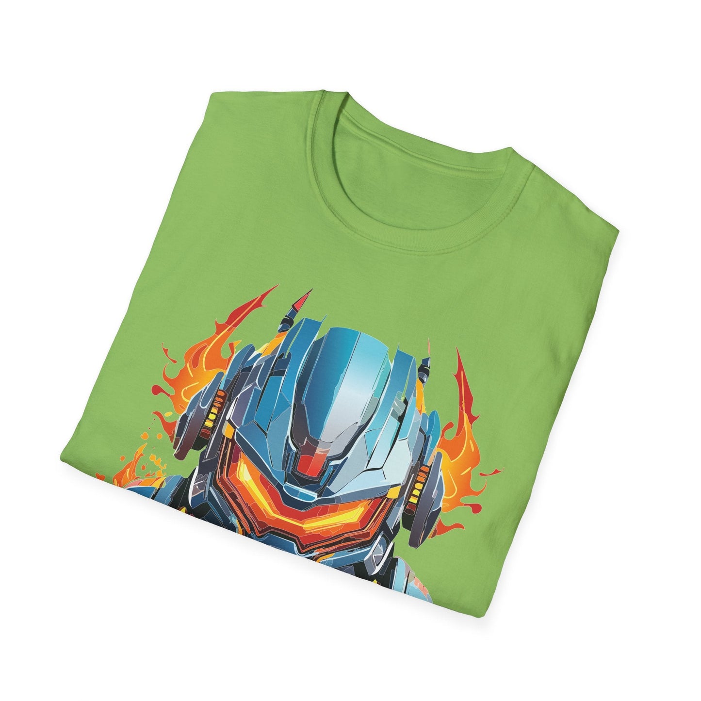 Cyborg Tee Unisex Robot Terminator Shirt Softstyle Gildan 64000 Short Sleeve Art Design