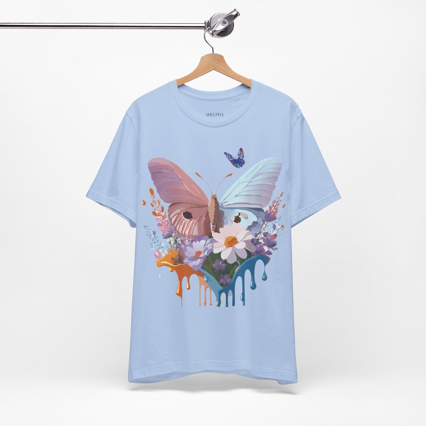 Adelpha Butterfly Graphic Tee Unisex Short Sleeve Vintage Inspired Artwork