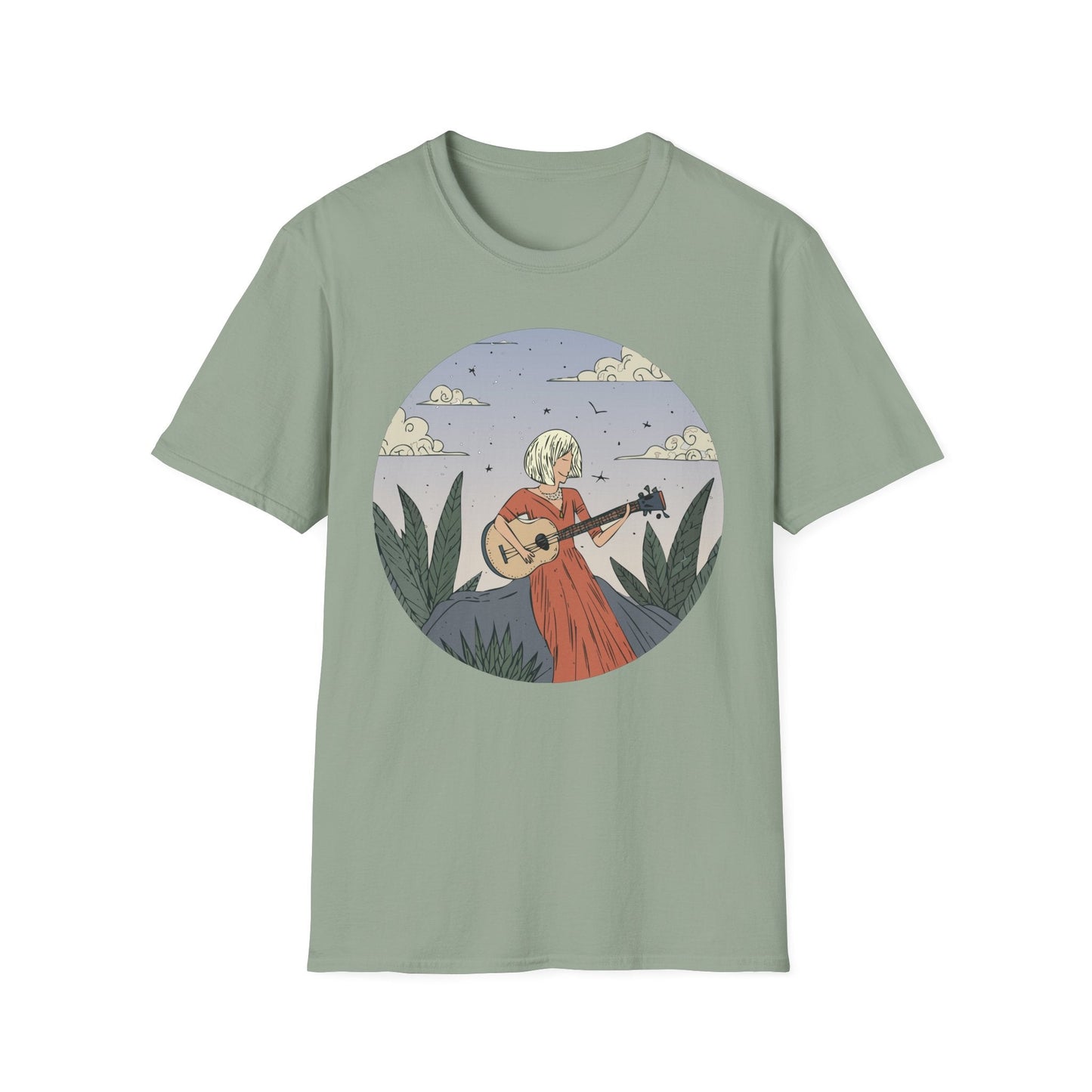 Womens Graphic T Shirts Art Design Tee Unisex Softstyle Gildan 64000 100 Percent Cotton