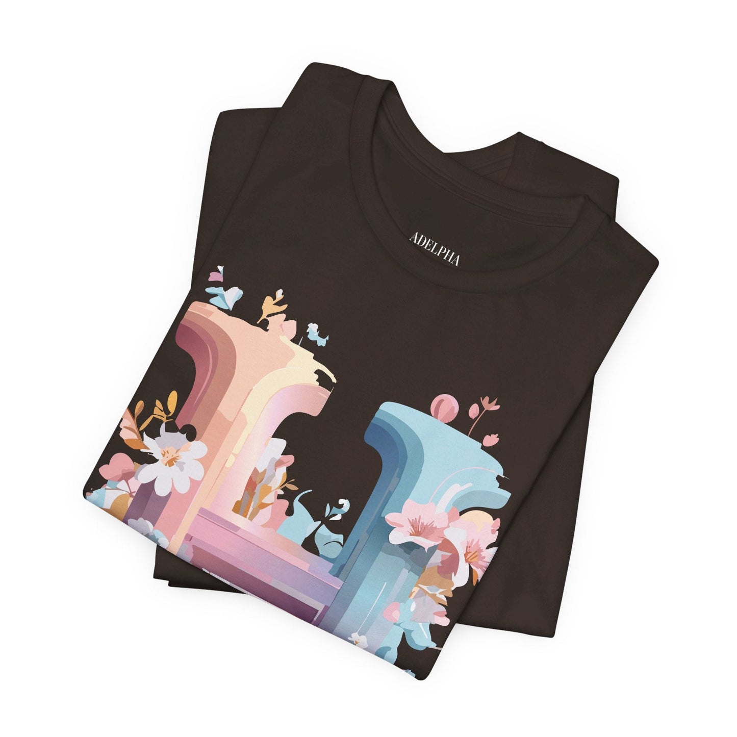 Letter H Shirt Unisex Graphic Tee By Adelpha Vintage Inspired Artwork Short Sleeve