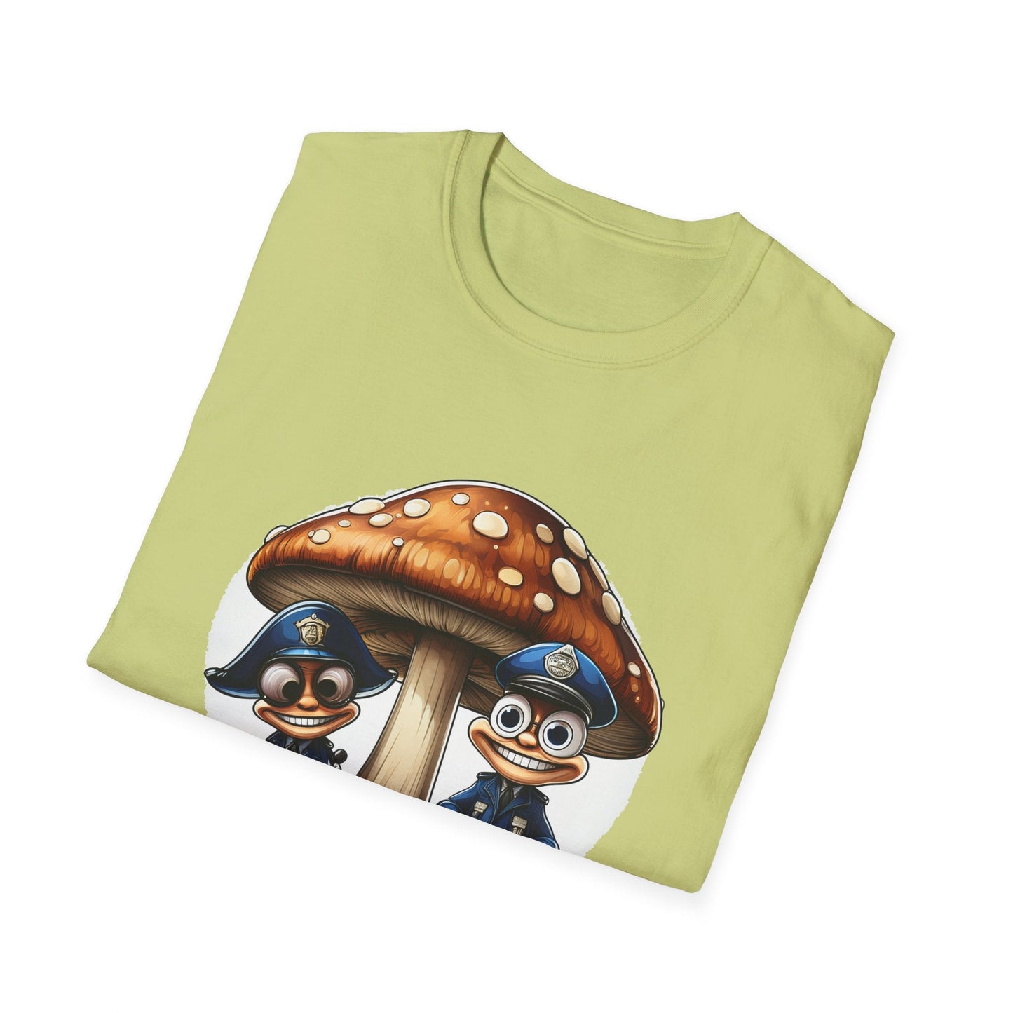Mashroom Tee Shirt Unisex Funny Mashroom Design Shirt With Fungus Gildan Softstyle 64000