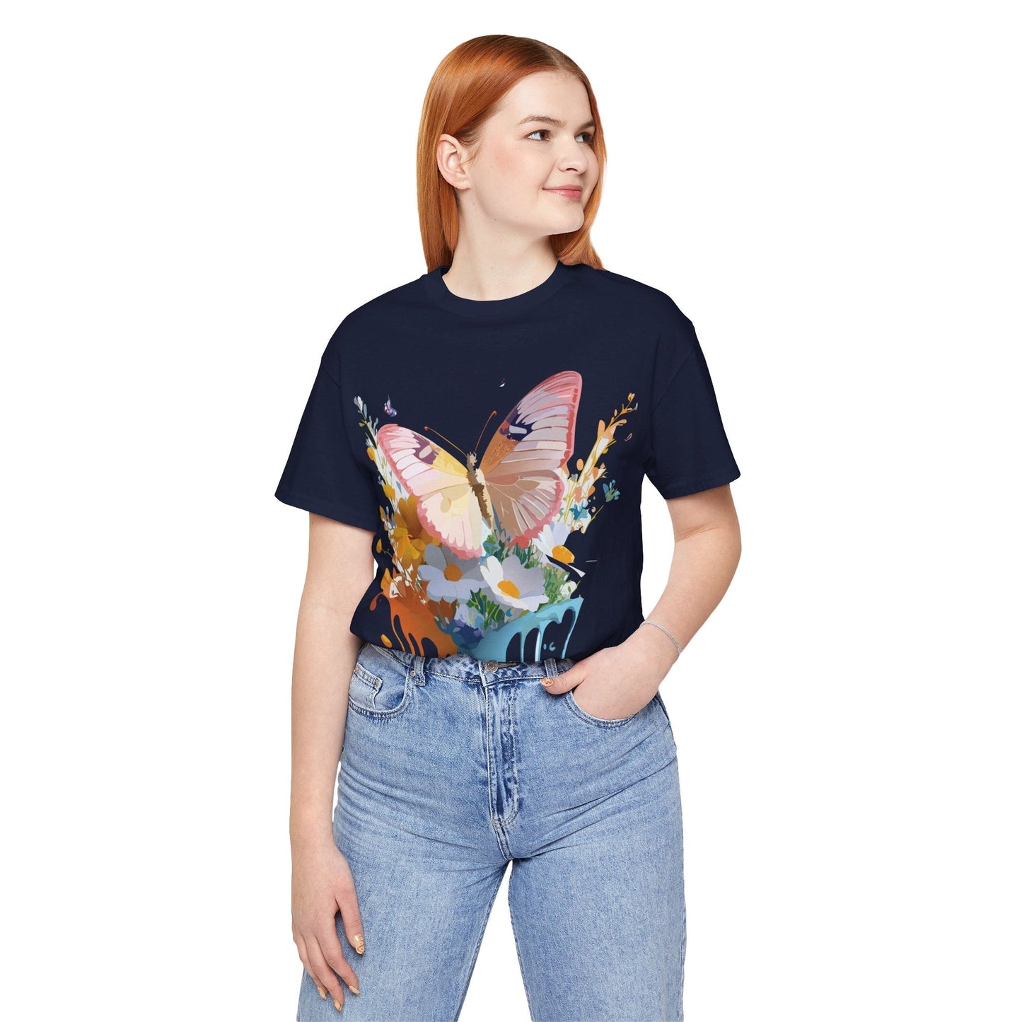 Adelpha Butterfly Graphic Tee Unisex Short Sleeve Shirt Vintage Artwork