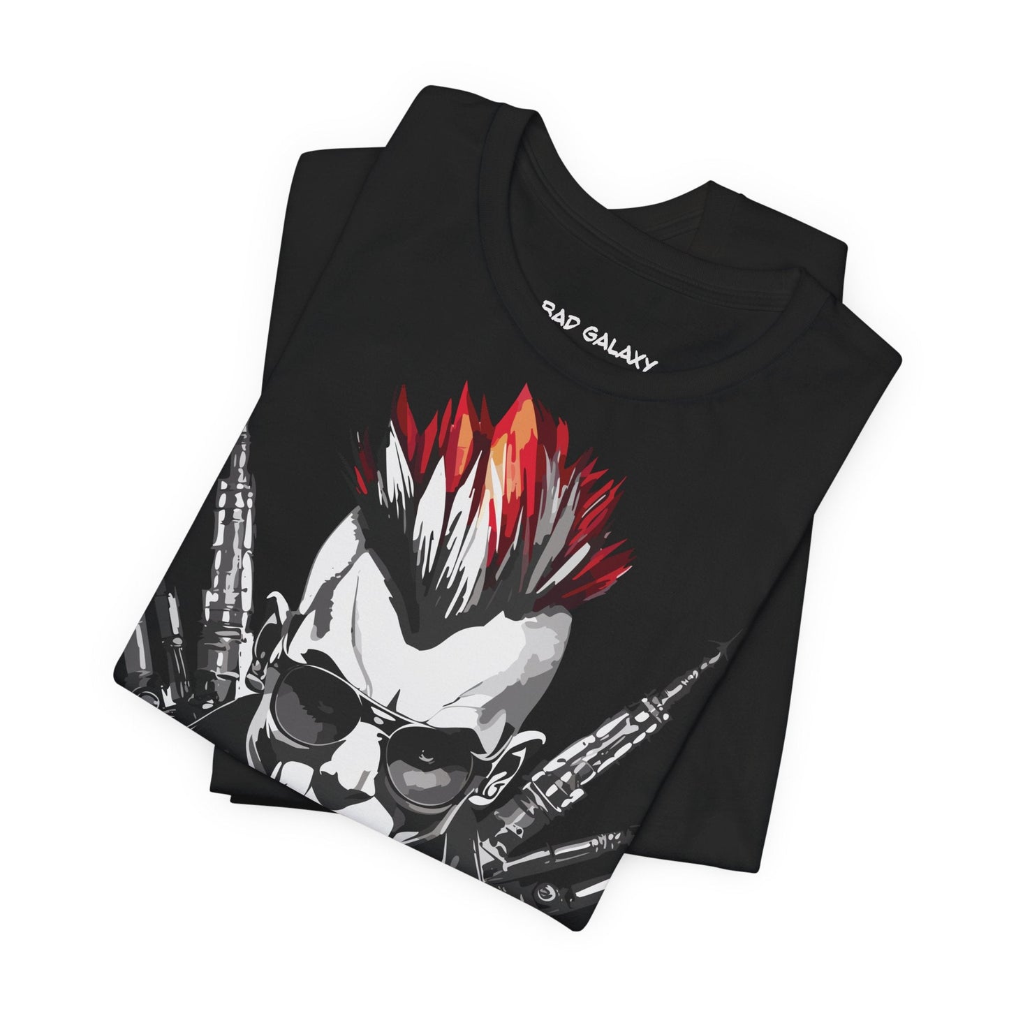 Punk Rock Tee Shirt Made In USA 100 Cotton Eco Friendly Inks Durable Stitching Quality