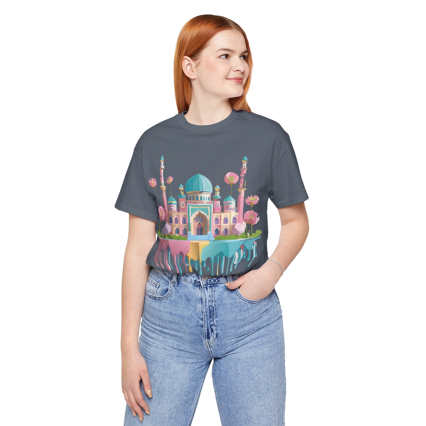 Adelpha Unisex Graphic Tee Vintage Inspired Artwork Tashkent Tourist Shirt Travel Style