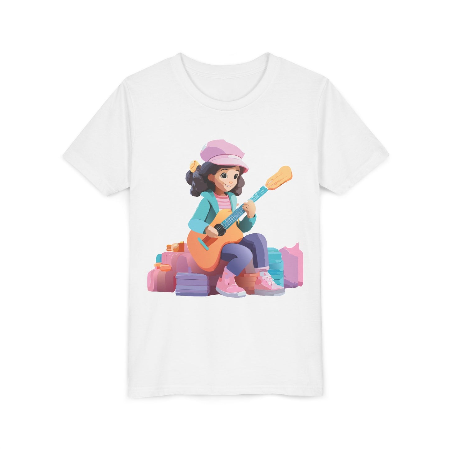 Camiseta gráfica de músico juvenil: perfecta para pequeños artistas y amantes de la música (de 9 a 14 años)