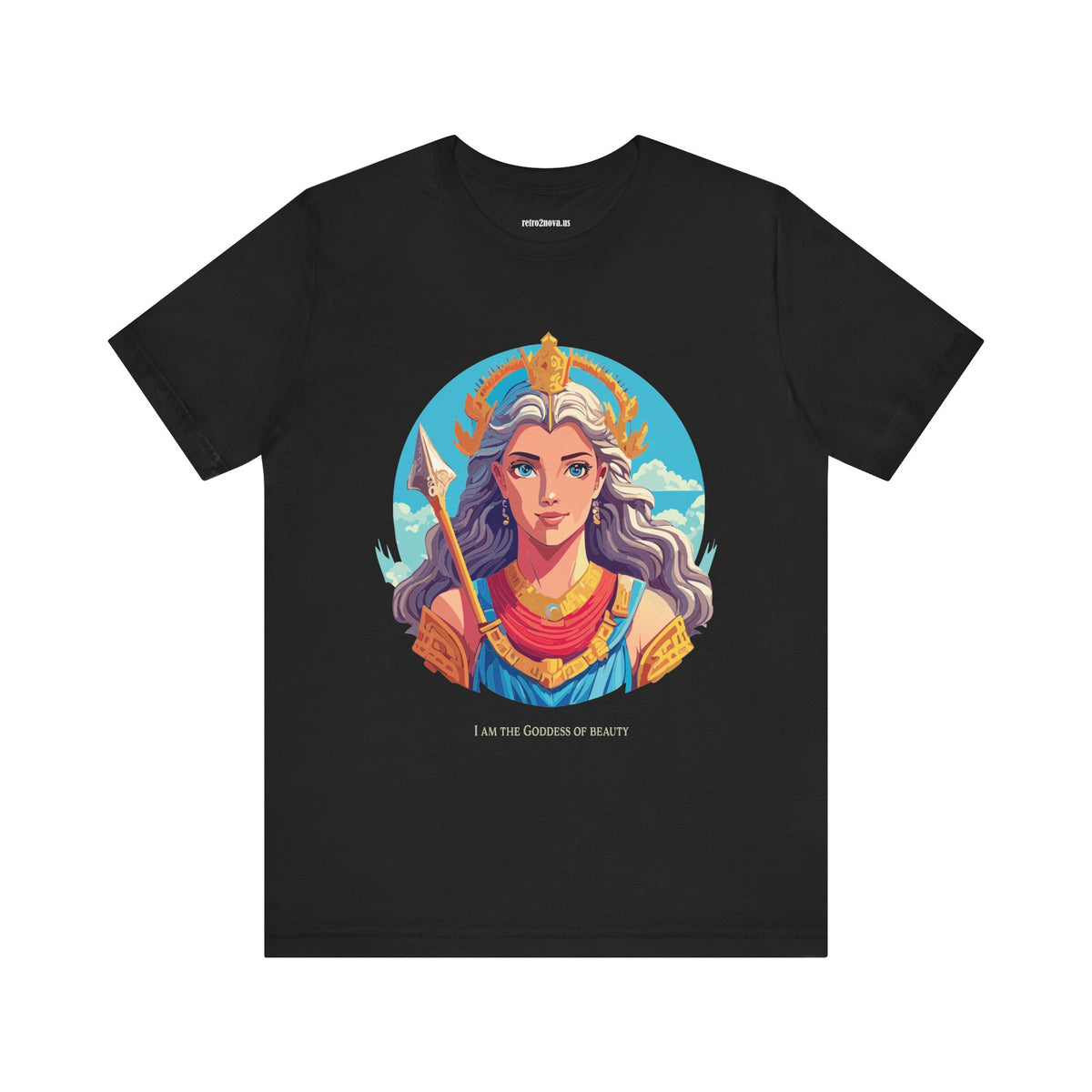 Goddess Graphic Unisex Cotton Bella+Canvas Tee ab108