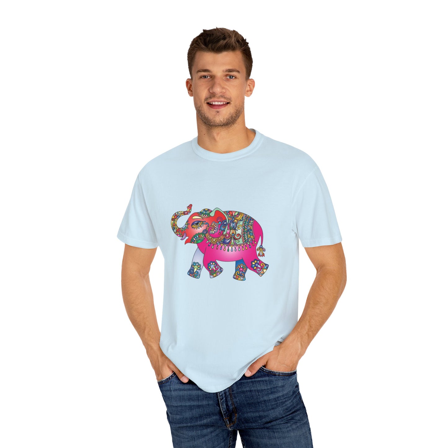 Unisex T-shirt with animal prints