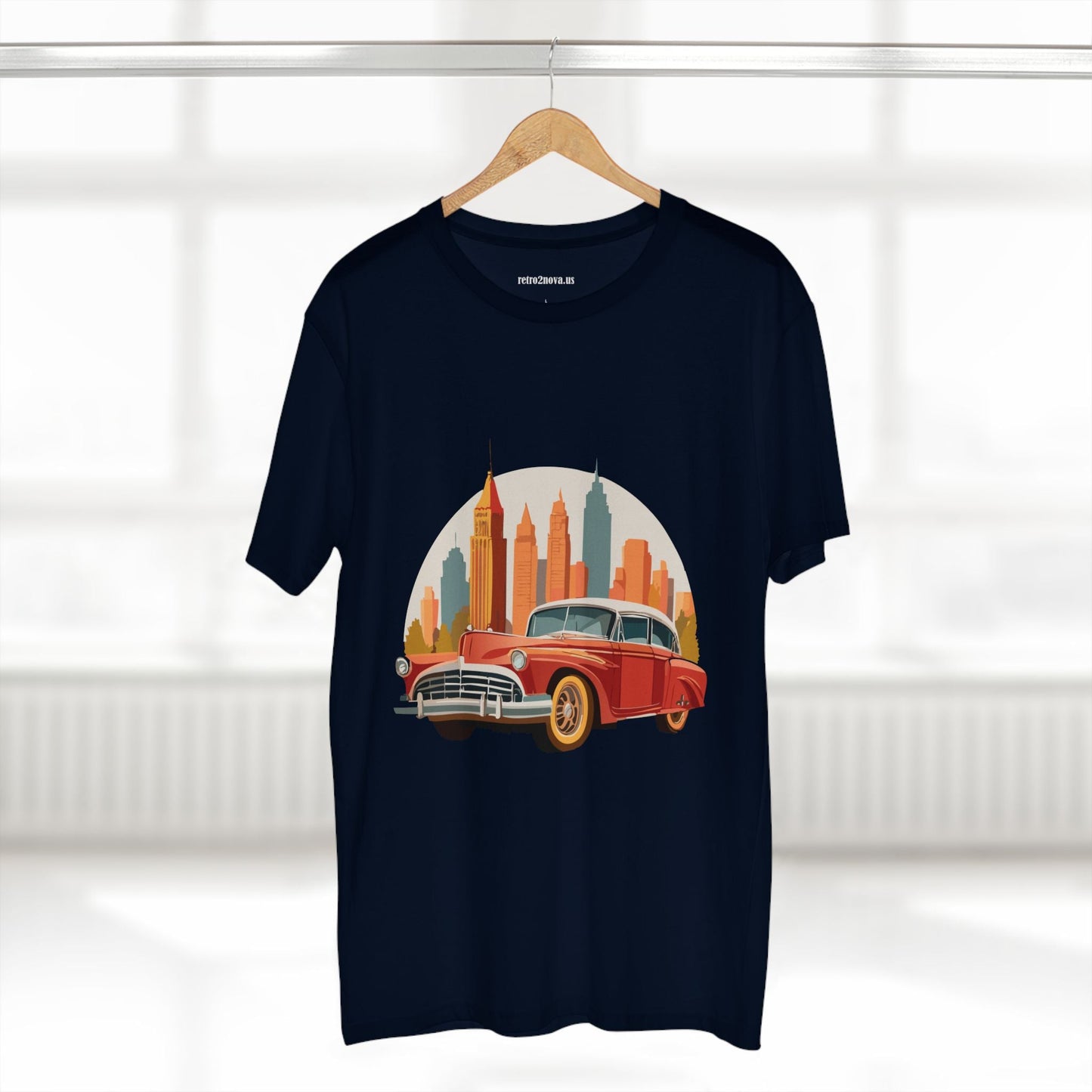 Retro Car Shirts Vintage Car Shirt RC2 Unisex Premium Cotton Tee With Original Art