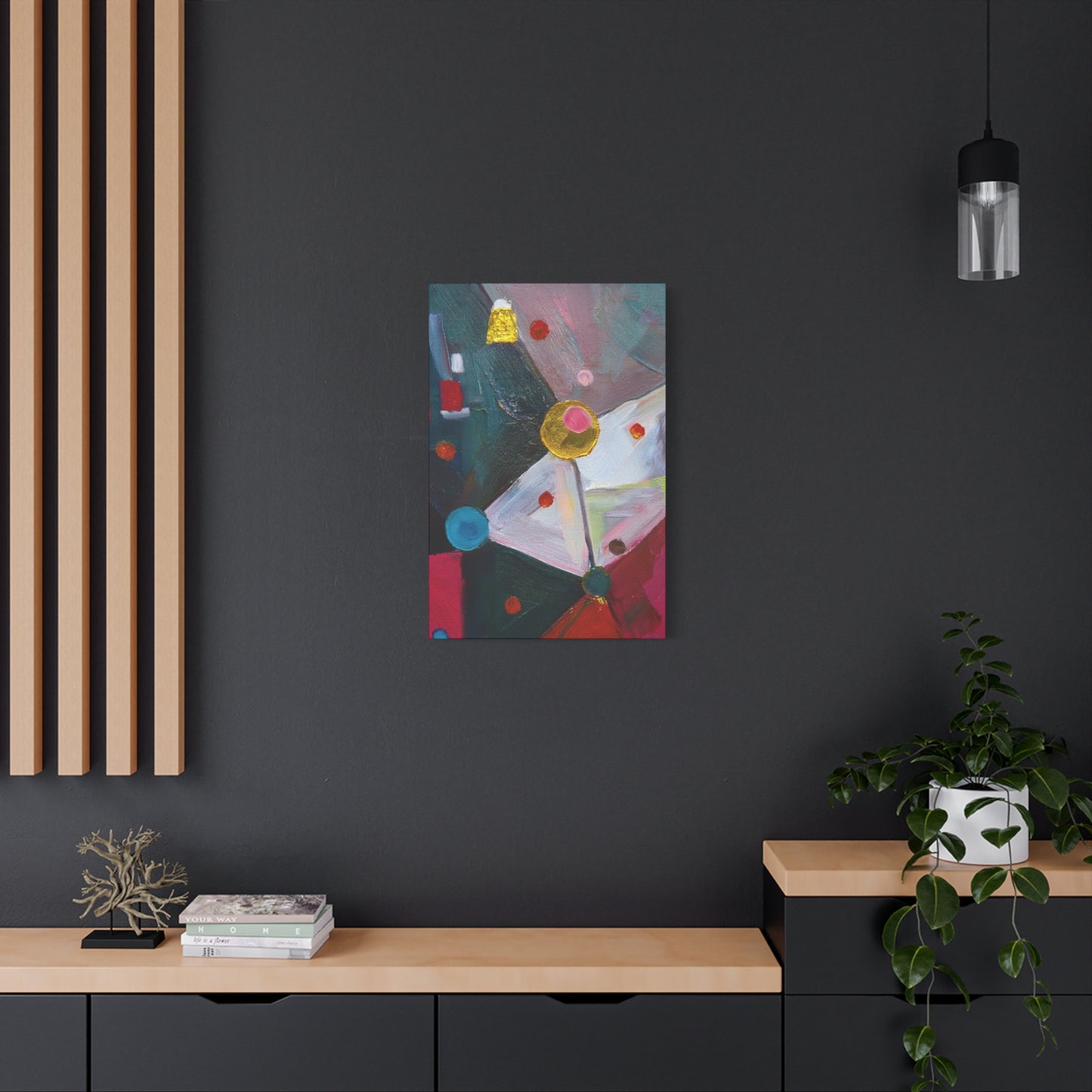 Abstract Oil Painting Print Canvas 20x24,20x30,24x30 24x32,24x36,30x40 32x48,36x48,40x60 Pine-Wood Inner Frame ABS-166