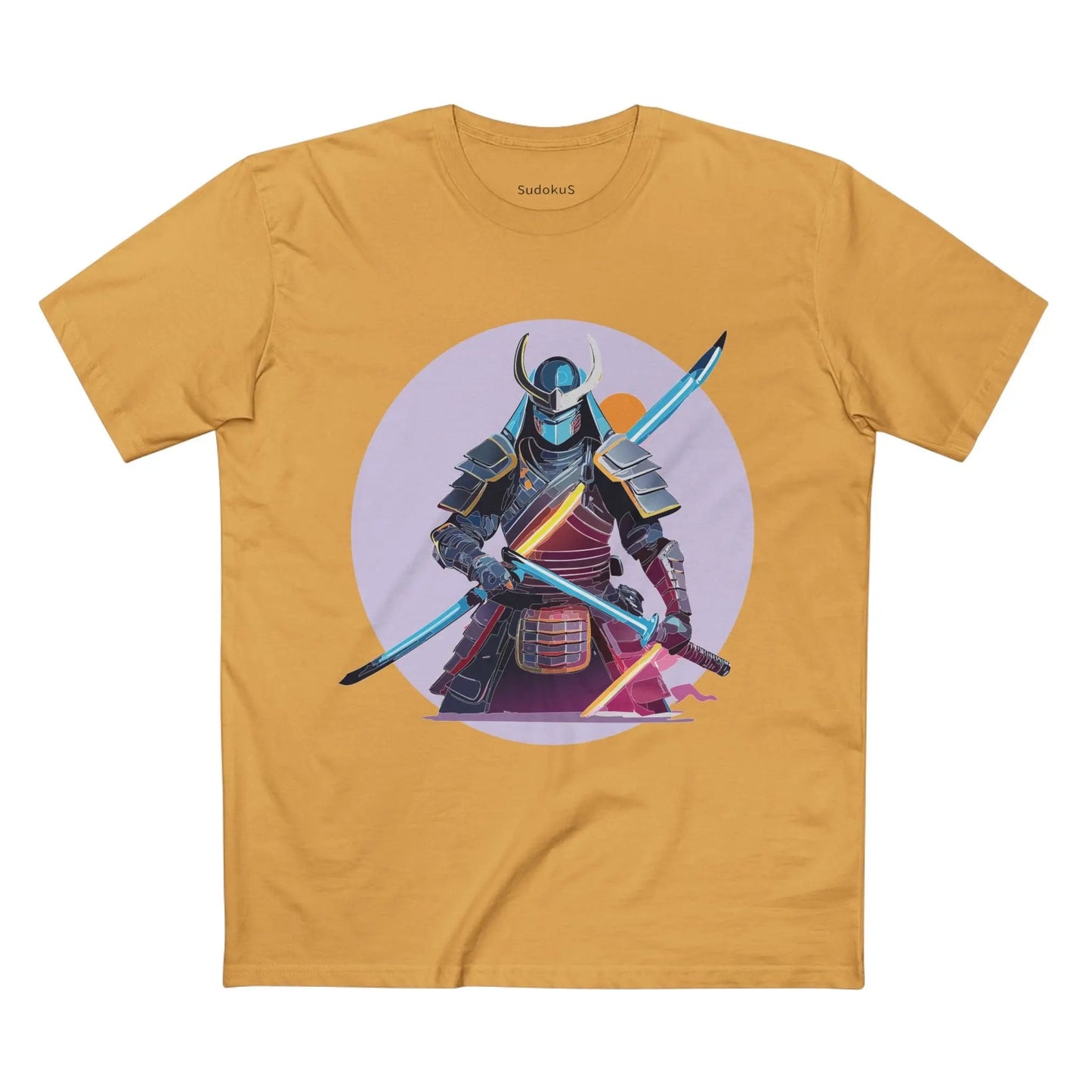 Samurai Graphic Unisex 100 Cotton Staple Tee 2