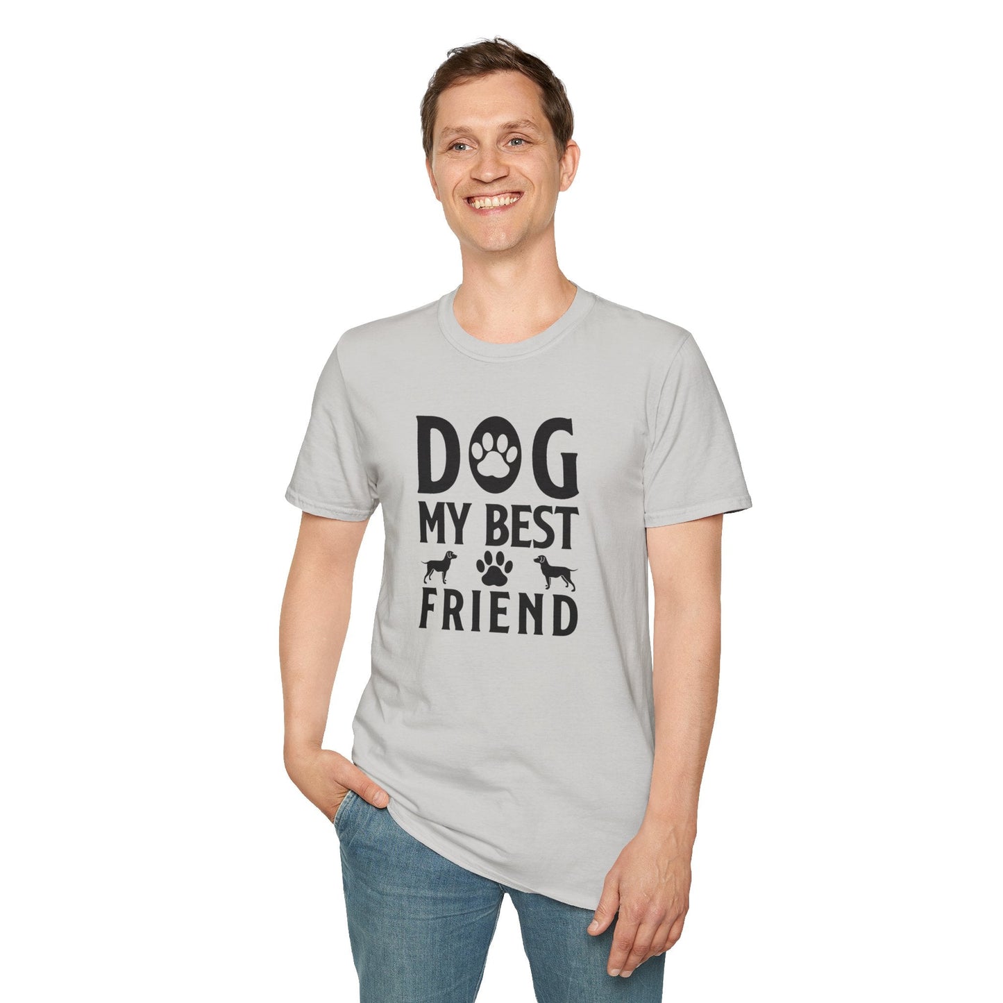 Dog Slogan T Shirts With Funny Quotes Tee Shirt Unisex Gildan Softstyle 64000 100 Percent Cotton