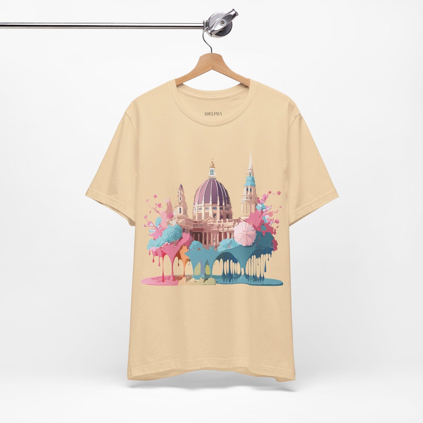 Vienna Tourist Shirt Graphic Tee Unisex Jersey Short Sleeve Vintage Inspired Artwork Adelpha