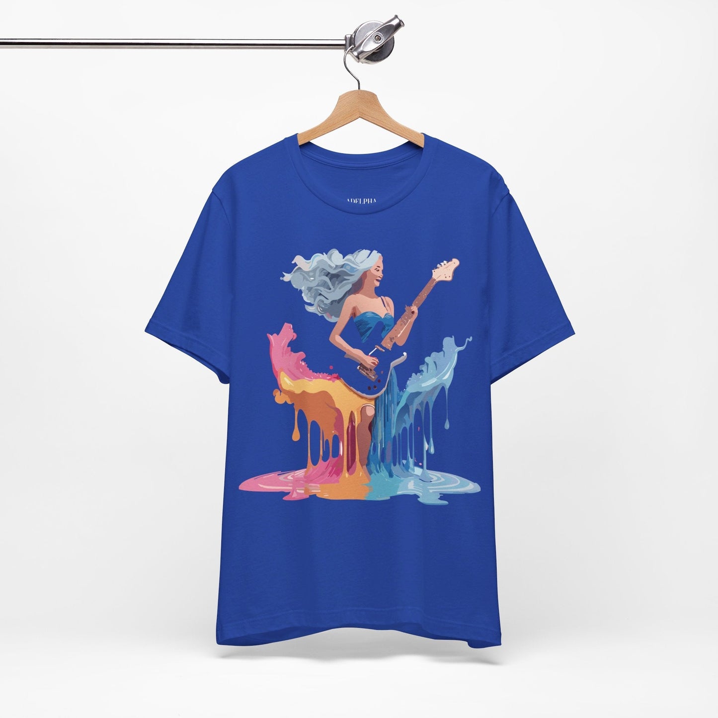Adelpha Music T Shirt Graphic Tee Unisex Short Sleeve Vintage Inspired Artwork Casual Wear