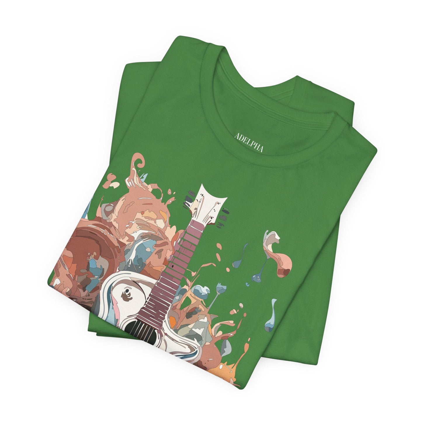 Adelpha Music Graphic Tee for Men and Women Unisex Vintage Inspired Artwork Tee Premium