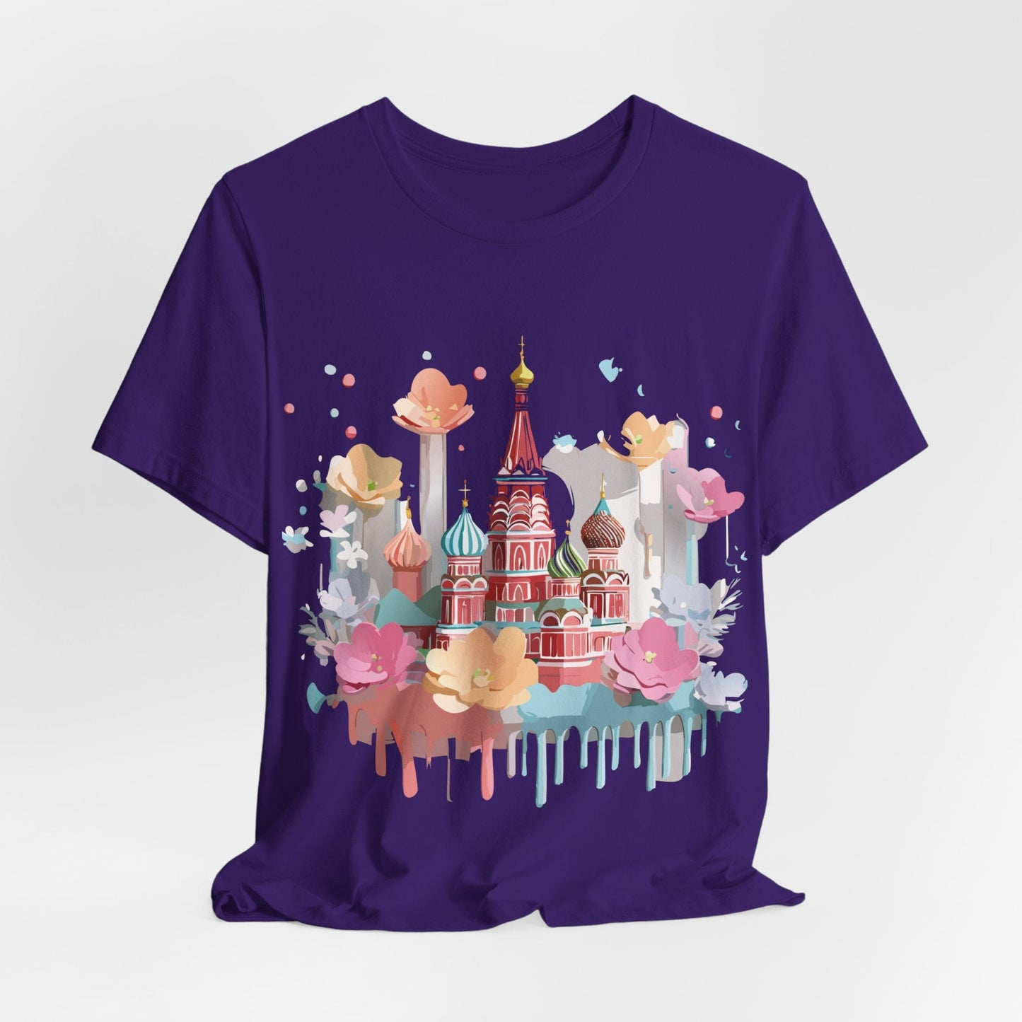 Adelpha Graphic Tee Unisex Jersey Short Sleeve Moscow City Tour Shirt Vintage Inspired Artwork