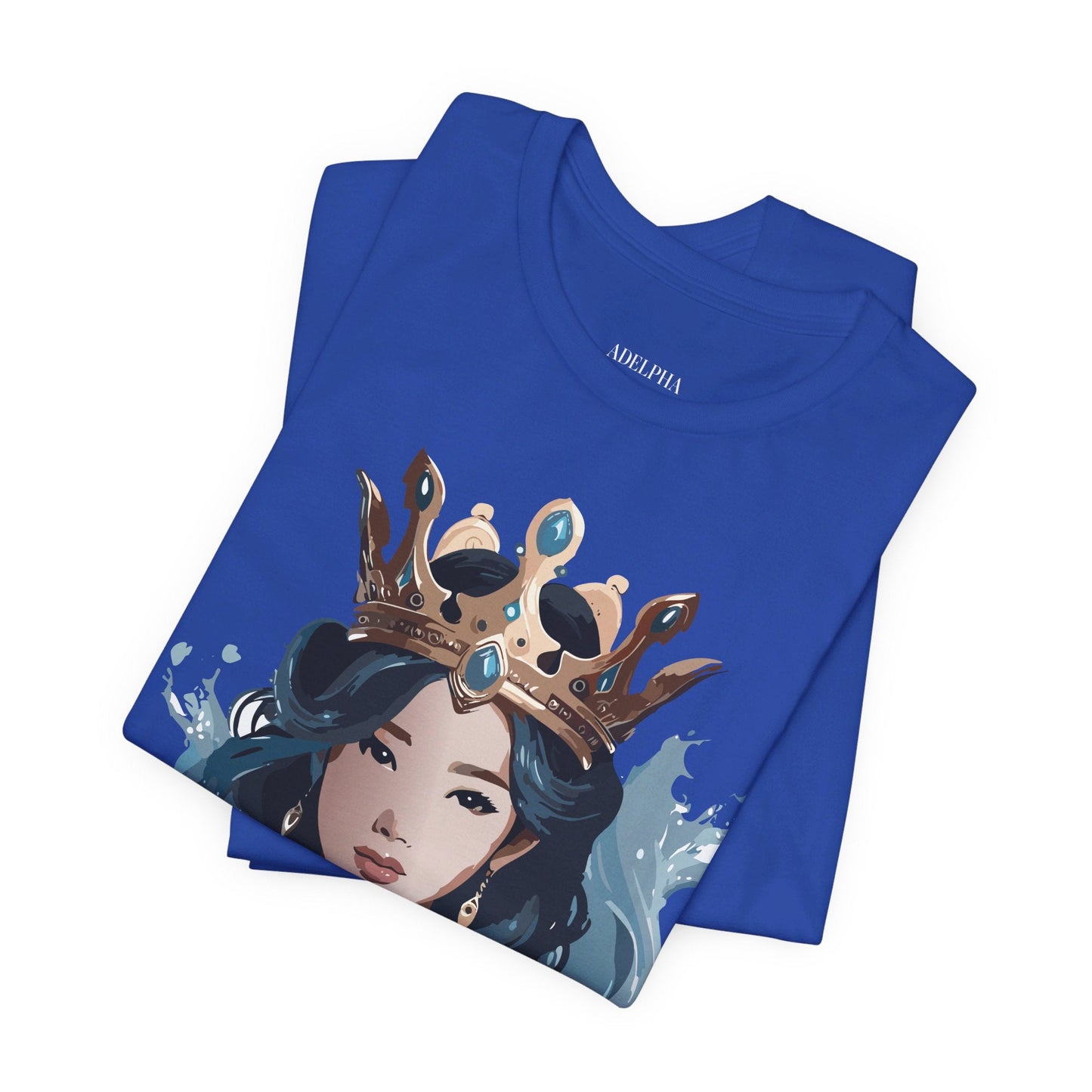 Queen Graphic Tee Unisex Vintage Inspired Art Design Shirt By Adelpha Jersey Short Sleeve