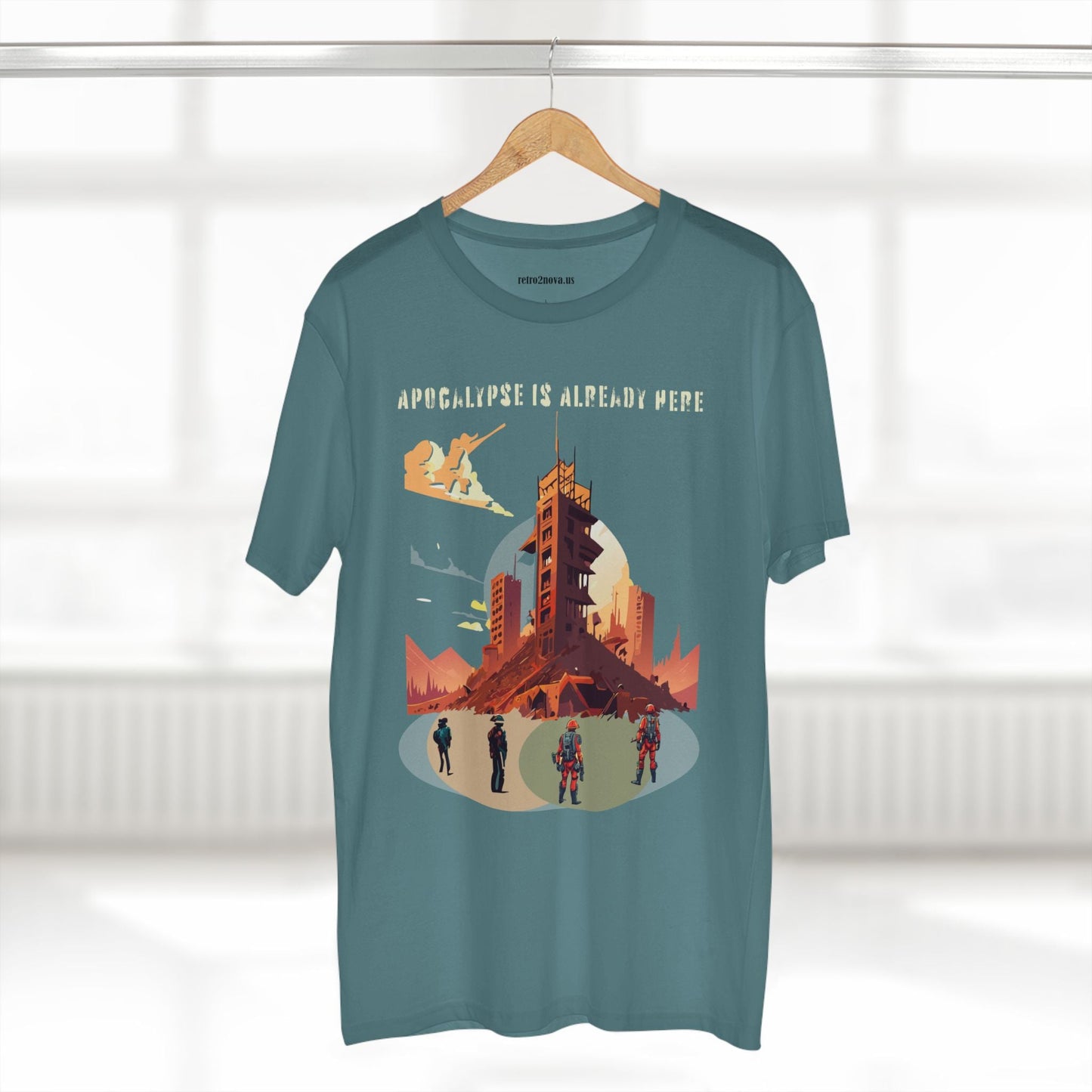 Cataclysm Doomsday Shirt Unisex Premium Cotton Tee With Original Retro Art Design