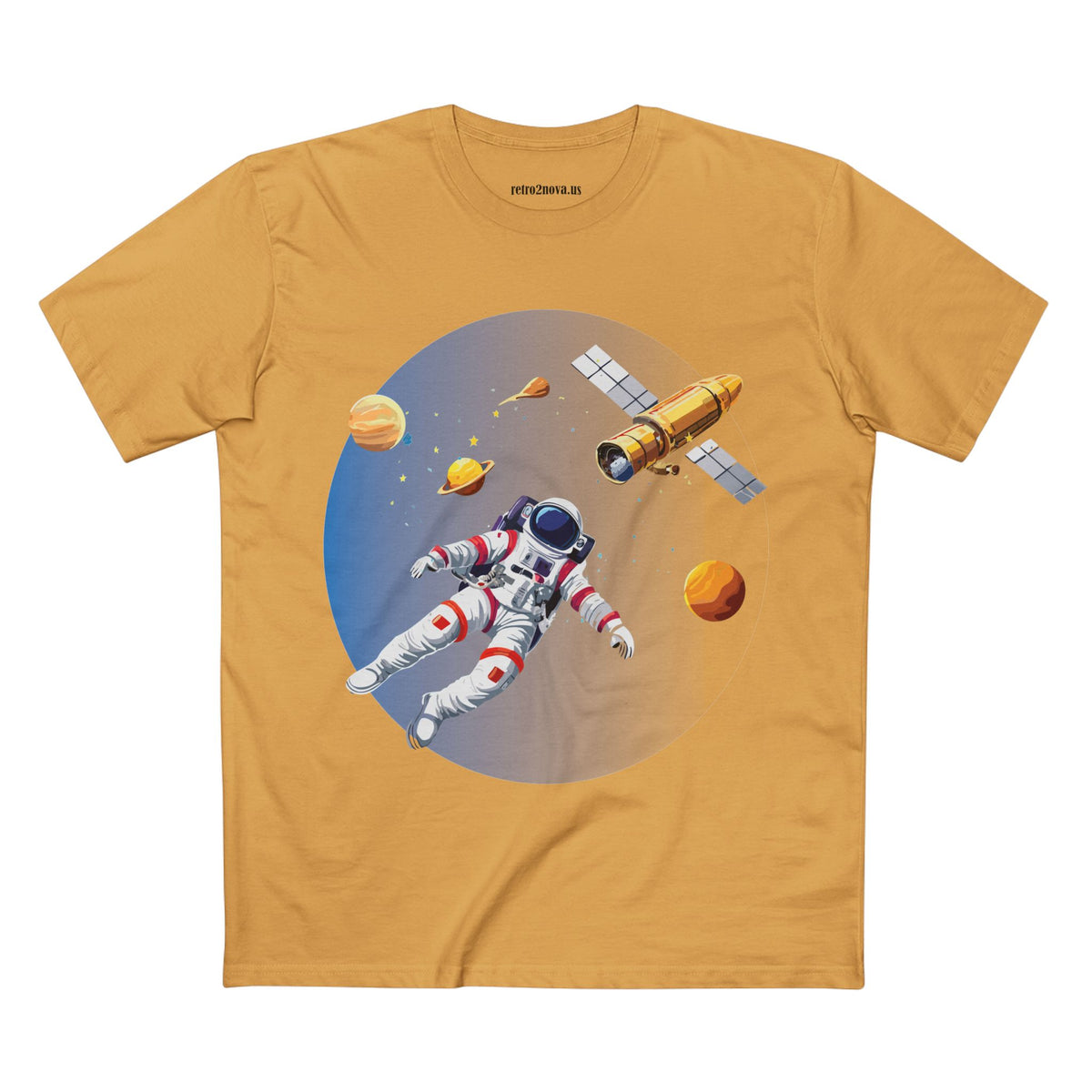 Cosmos Astronaut Graphic Tee Staple Unisex 100 Cotton Tee Shirt - CS-20