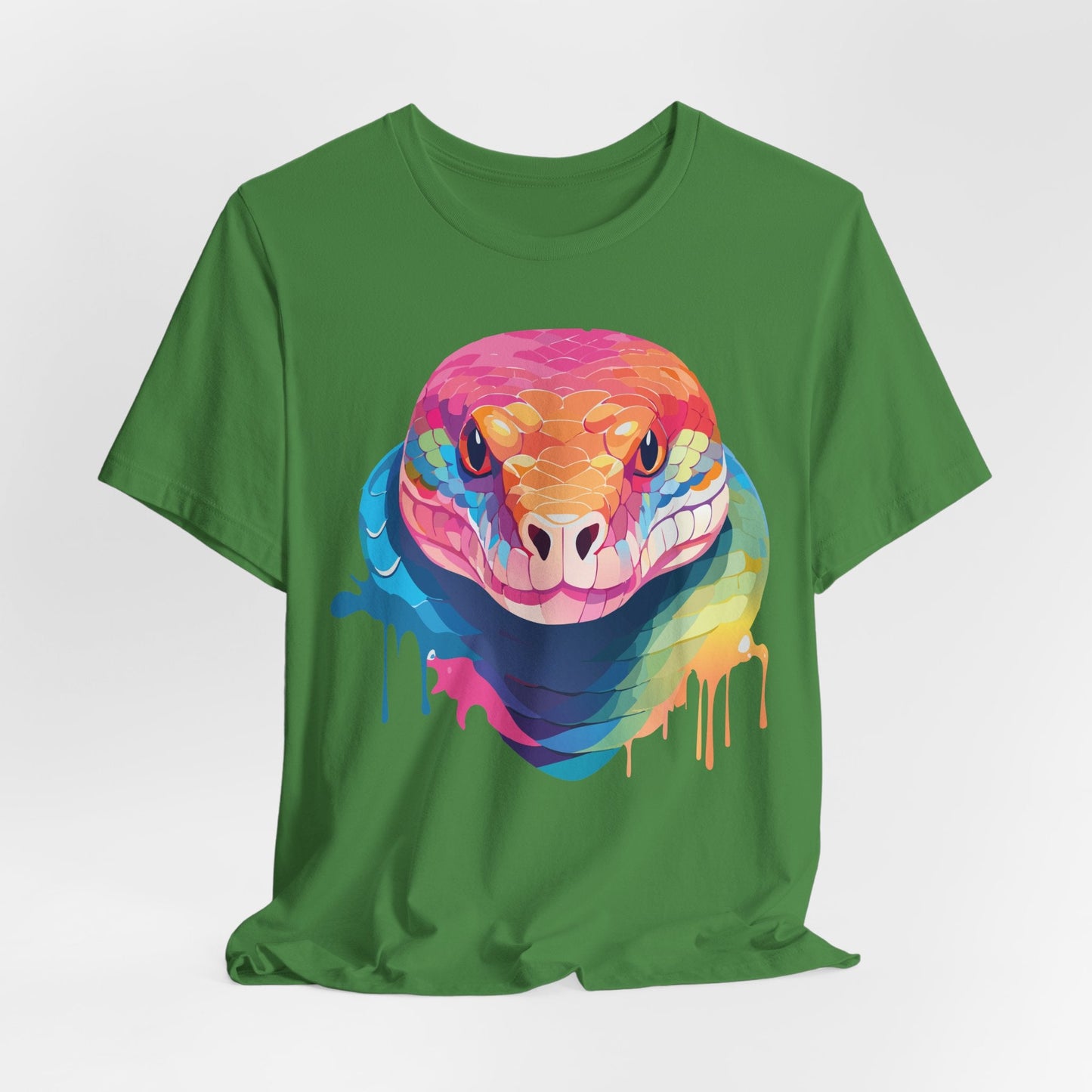 Unisex Animal Shirt With Art Design Wild Animals Graphic Print Casual Short Sleeve Tee