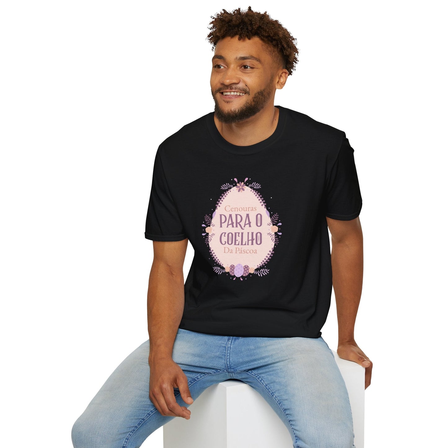 Easter Egg T Shirt Unisex Softstyle Short Sleeve Tee With Easter Signature Prints And Design