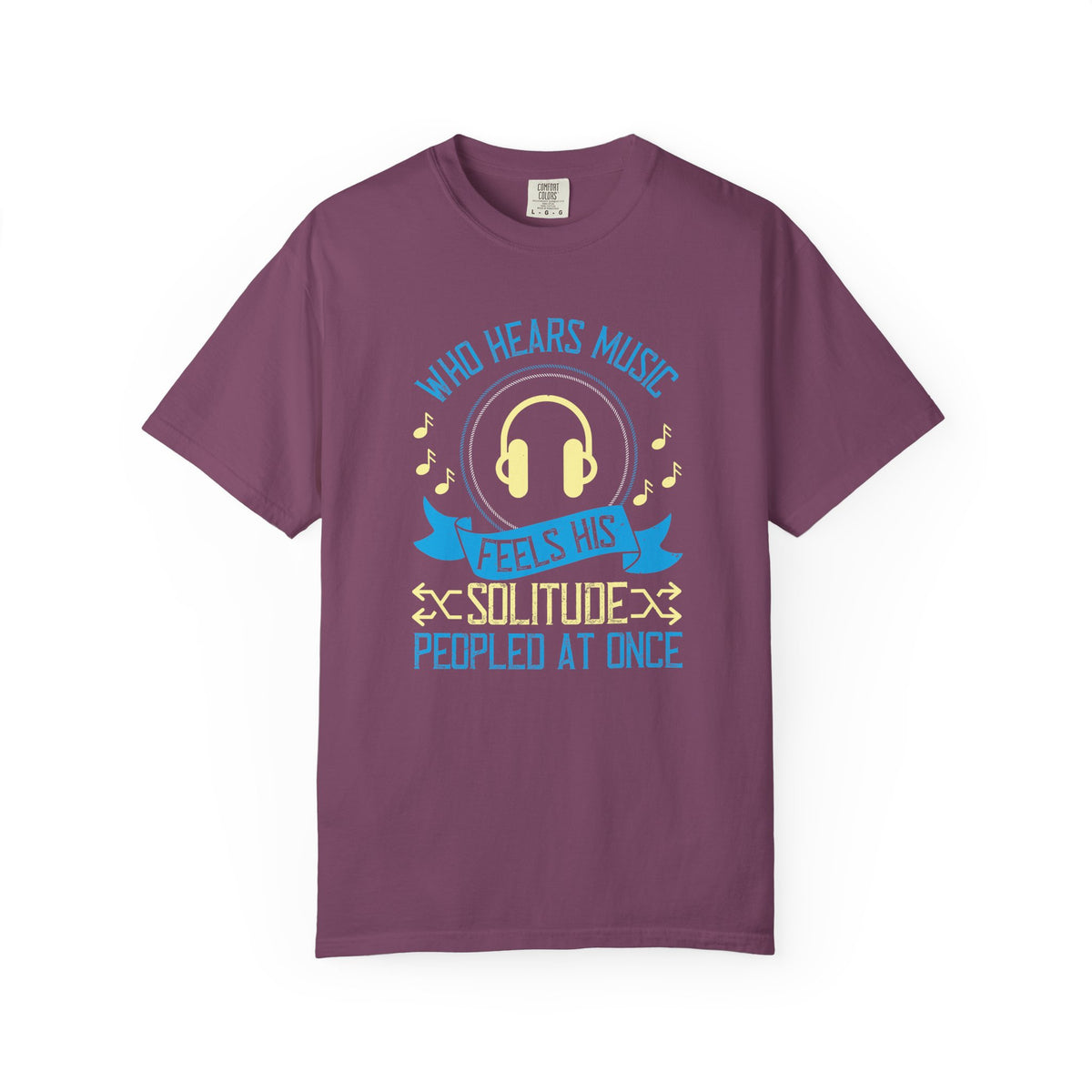 Music Graphic Unisex Heavy Cotton Art Designed T-Shirt m49