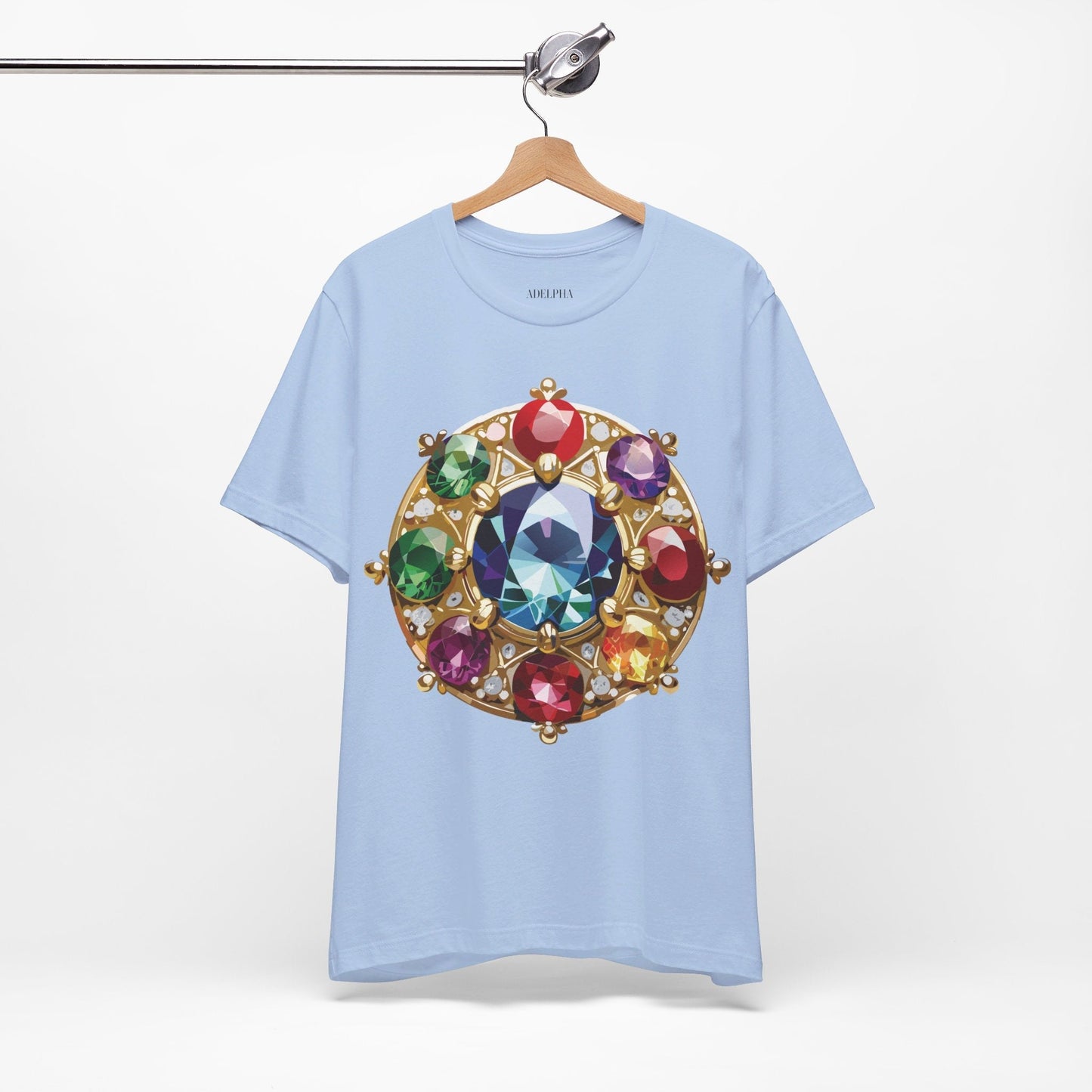 Jewelry Graphic Unisex 100 Cotton Vintage Treasure Art T-Shirt 40