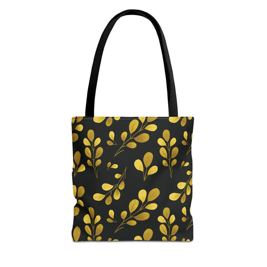 Bolsa de lona con estampados florales 