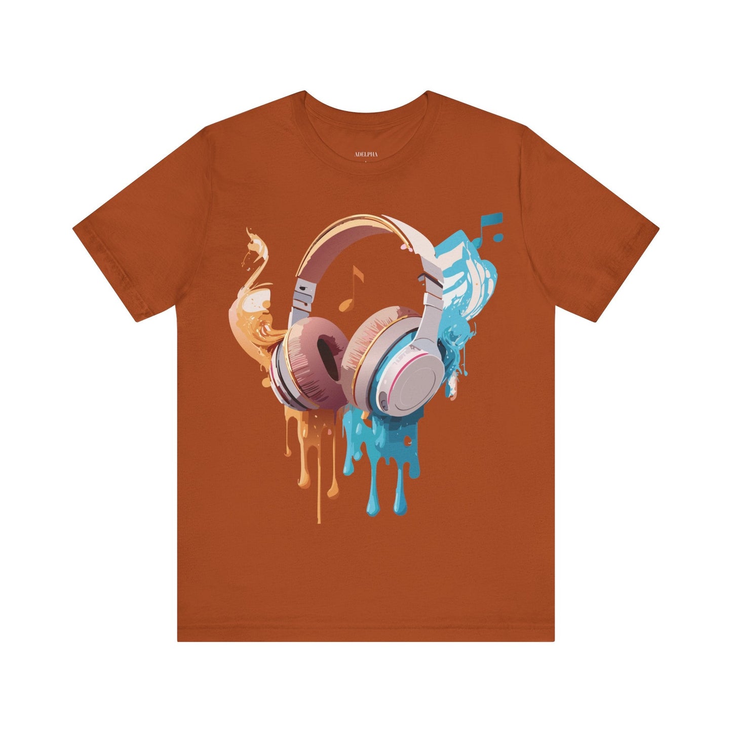 Adelpha Music T Shirt Unisex Graphic Tee Vintage Inspired Artwork Short Sleeve Premium
