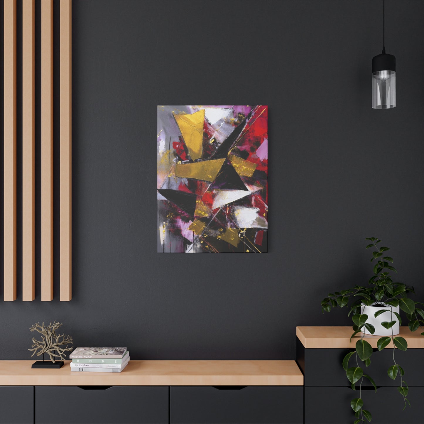 Abstract Oil Painting Print Canvas 20x24,20x30,24x30 24x32,24x36,30x40 32x48,36x48,40x60 Pine-Wood Inner Frame ABS-192
