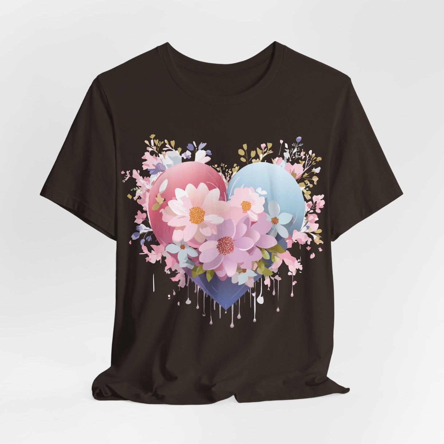 Valentine Graphic Tee Unisex Short Sleeve Vintage Inspired Artwork From Adelpha Premium Design