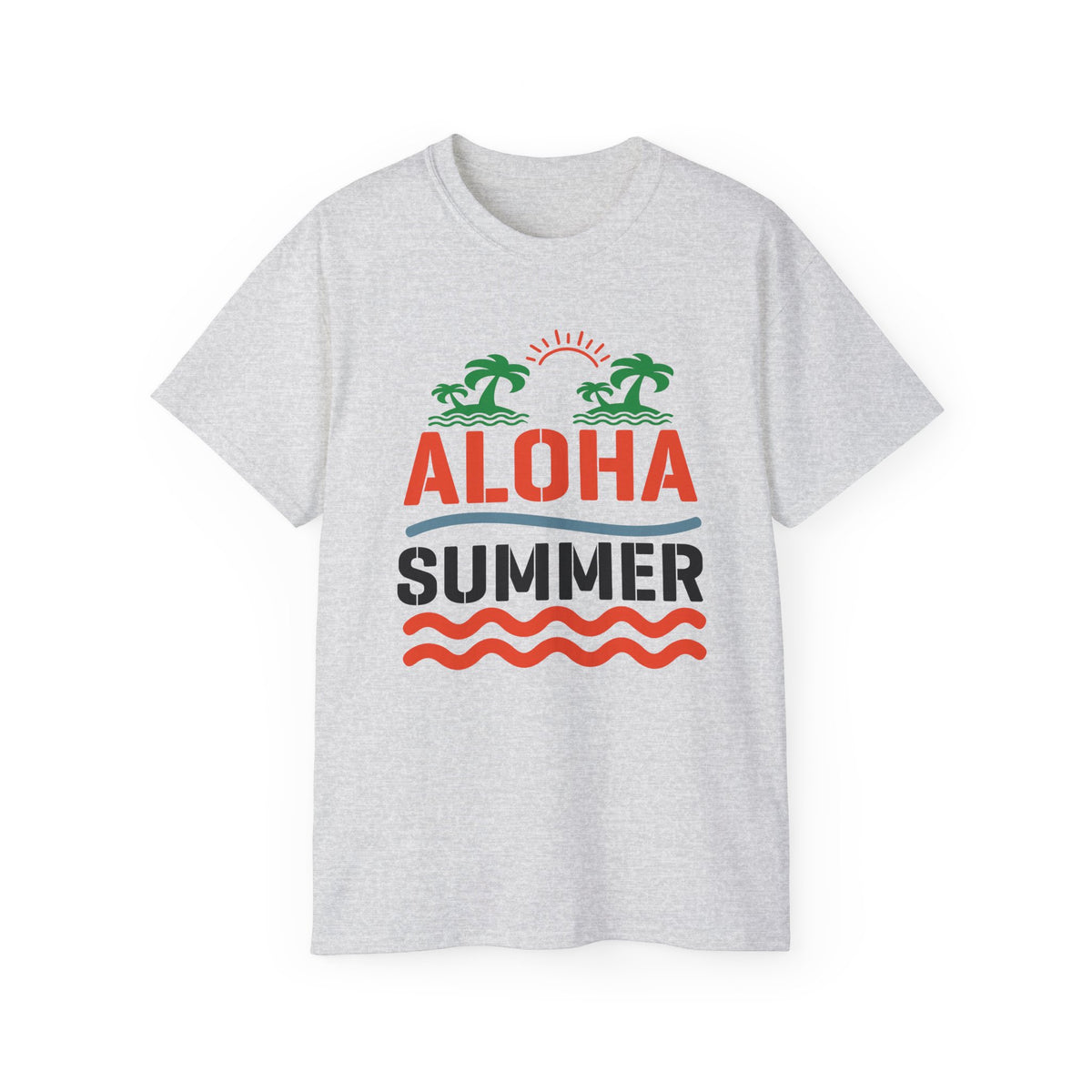 Aloha Summer Shirt | Tropical Palm Beach Tee