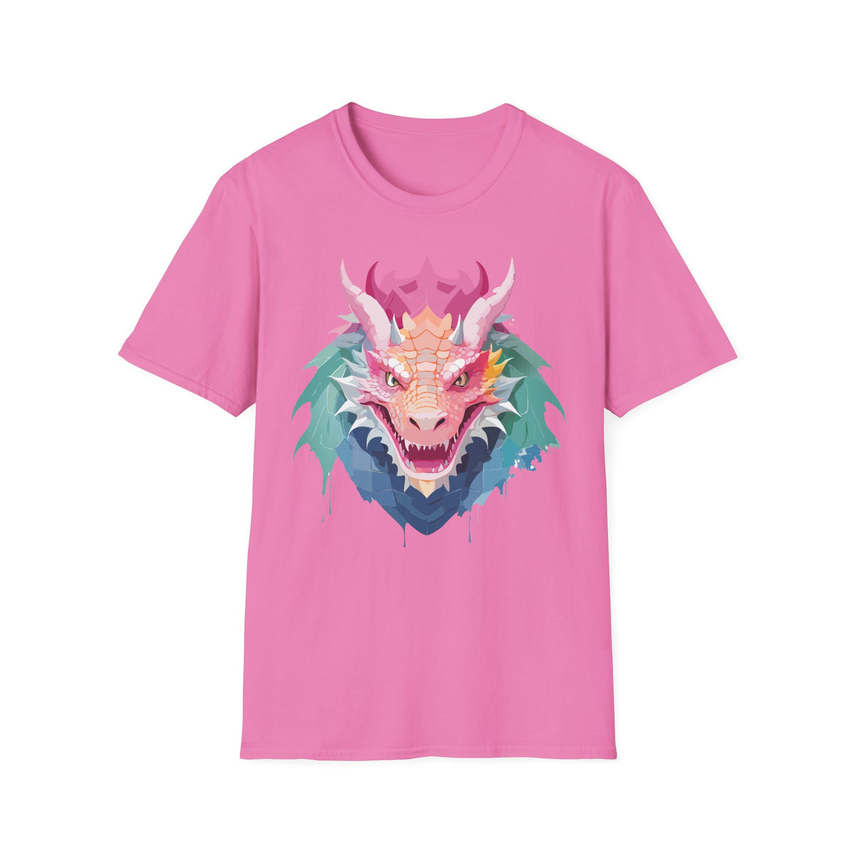 Dragon Graphic Tee Gildan Unisex 100 Cotton Tee Shirt with Animals m9