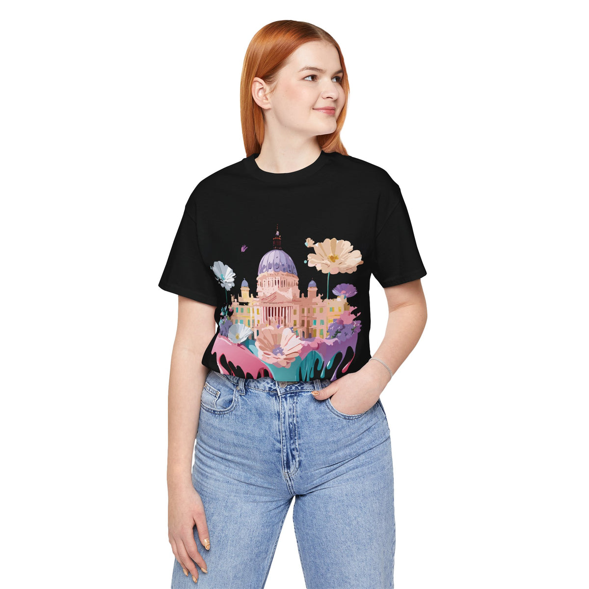 Unisex Cotton Bella+Canvas Tee with Madrid