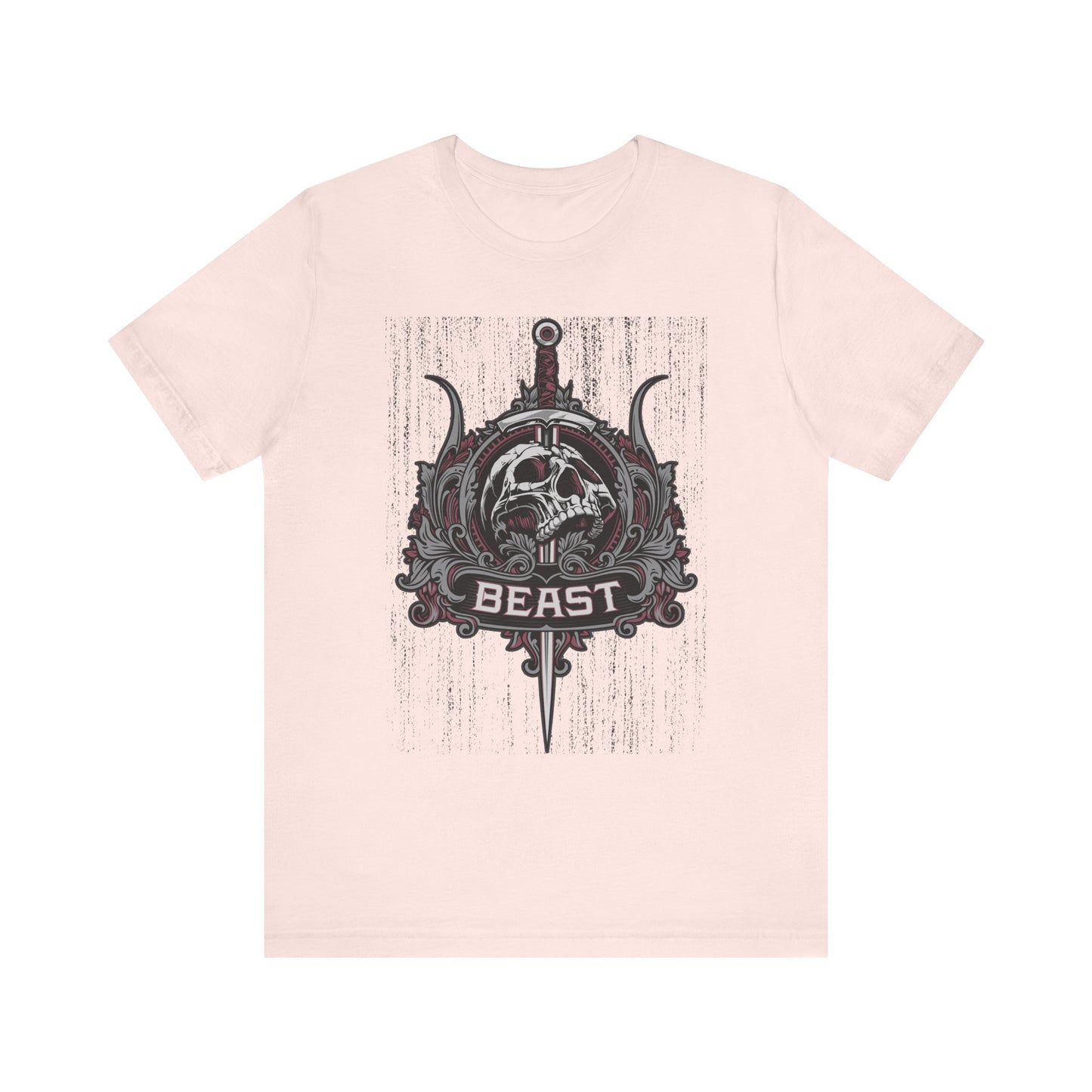 Beast Graphic Tee, Graphic T-Shirt, Artistic Vintage T-Shirt, Vintage Shirt, Skull Tee, Art Design Skull Tees