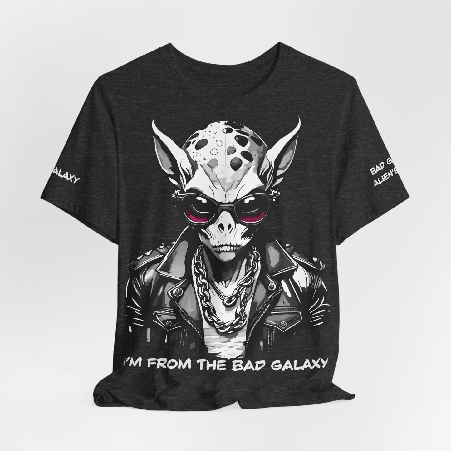 Alien Tee Shirt From Bad Galaxy Made To Order 100 Percent Cotton With Eco Friendly Inks