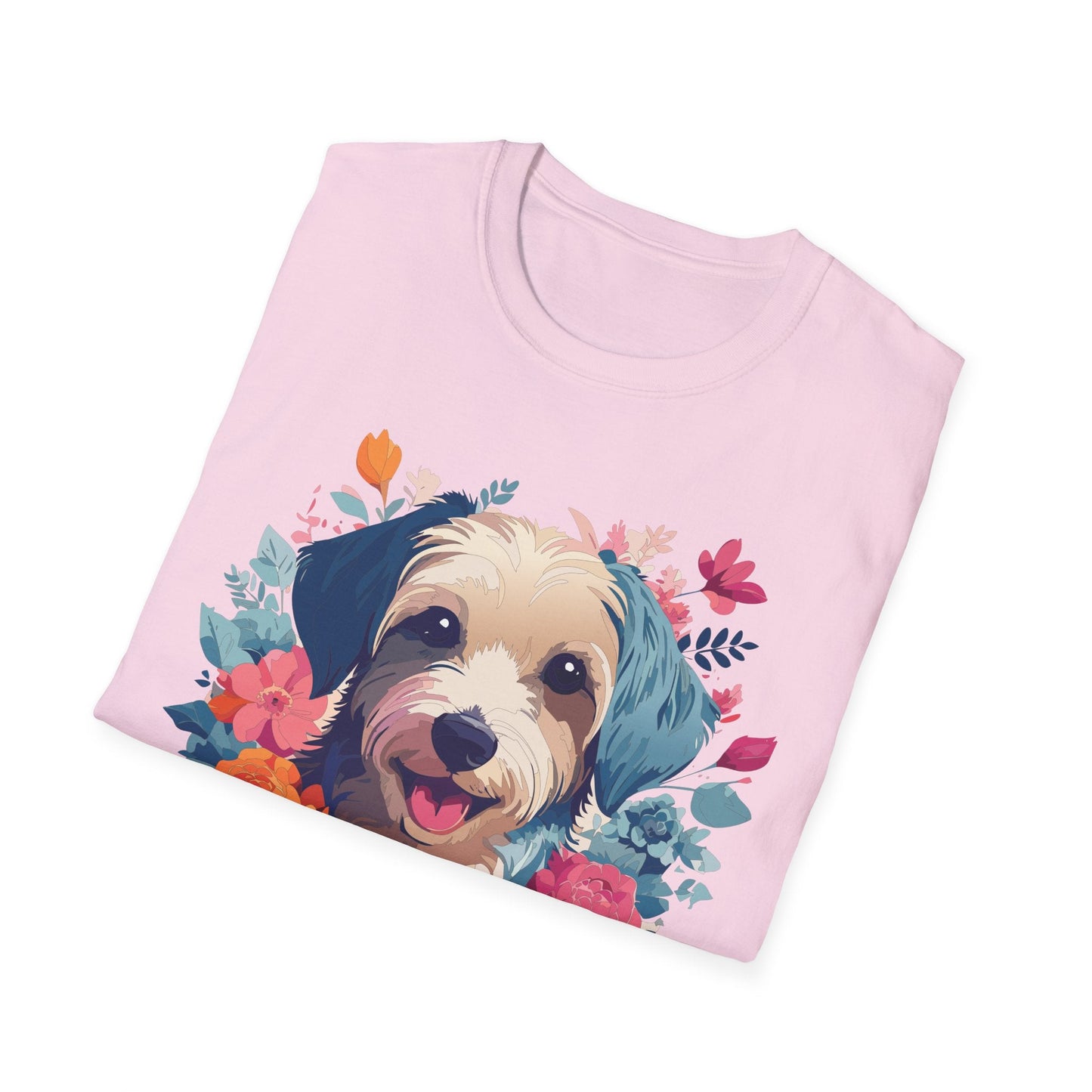 Dog Shirt Unisex Animal Tee Made From 100 Percent Ring Spun Cotton