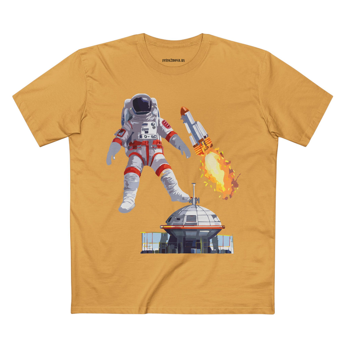 Cosmos Astronaut Graphic Tee Staple Unisex 100 Cotton Tee Shirt - CS-41