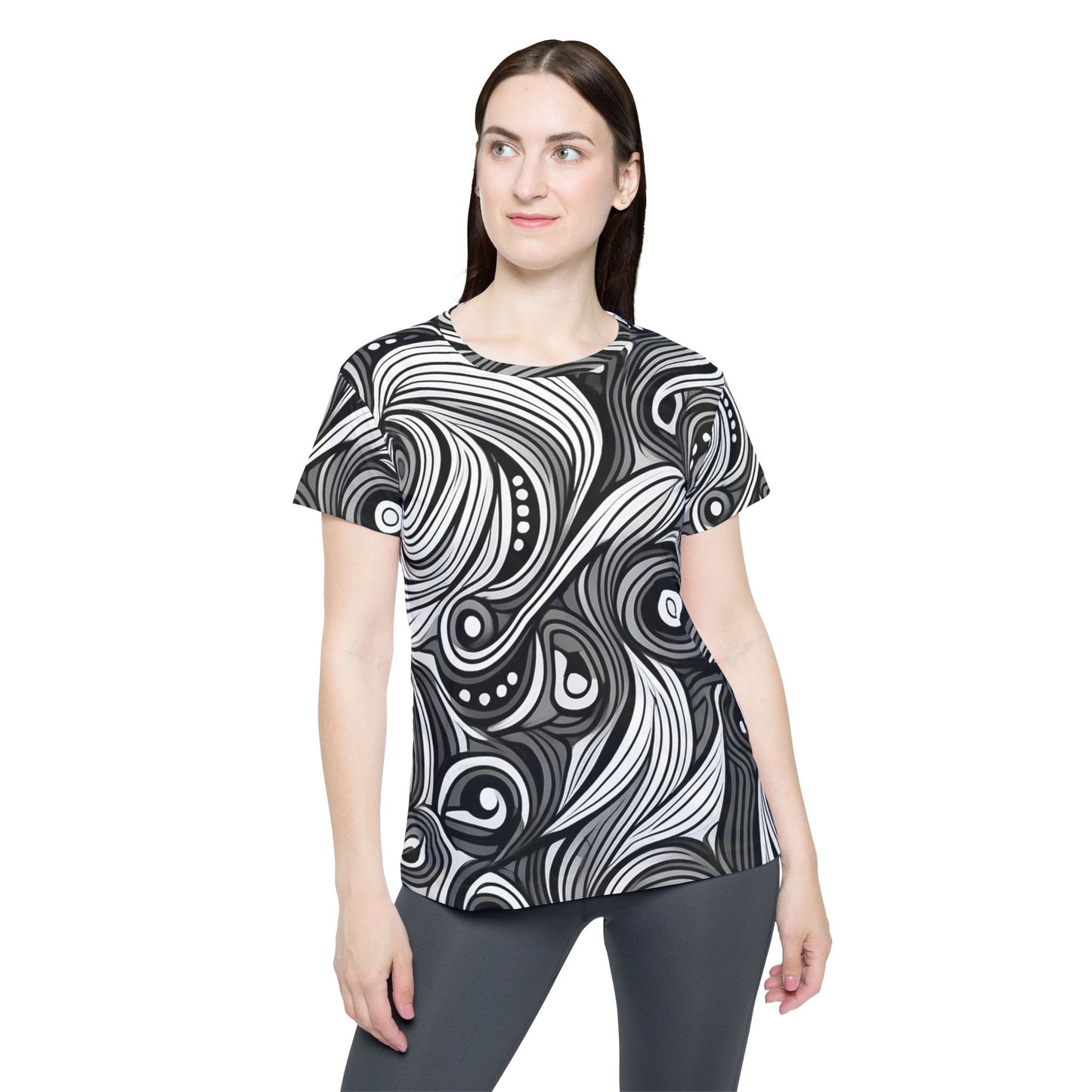 Abstract Print Shirt