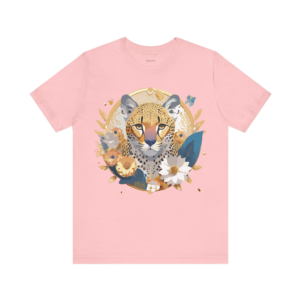 Medallion Graphic Unisex Cotton Bella+Canvas Tee with Art Design d60