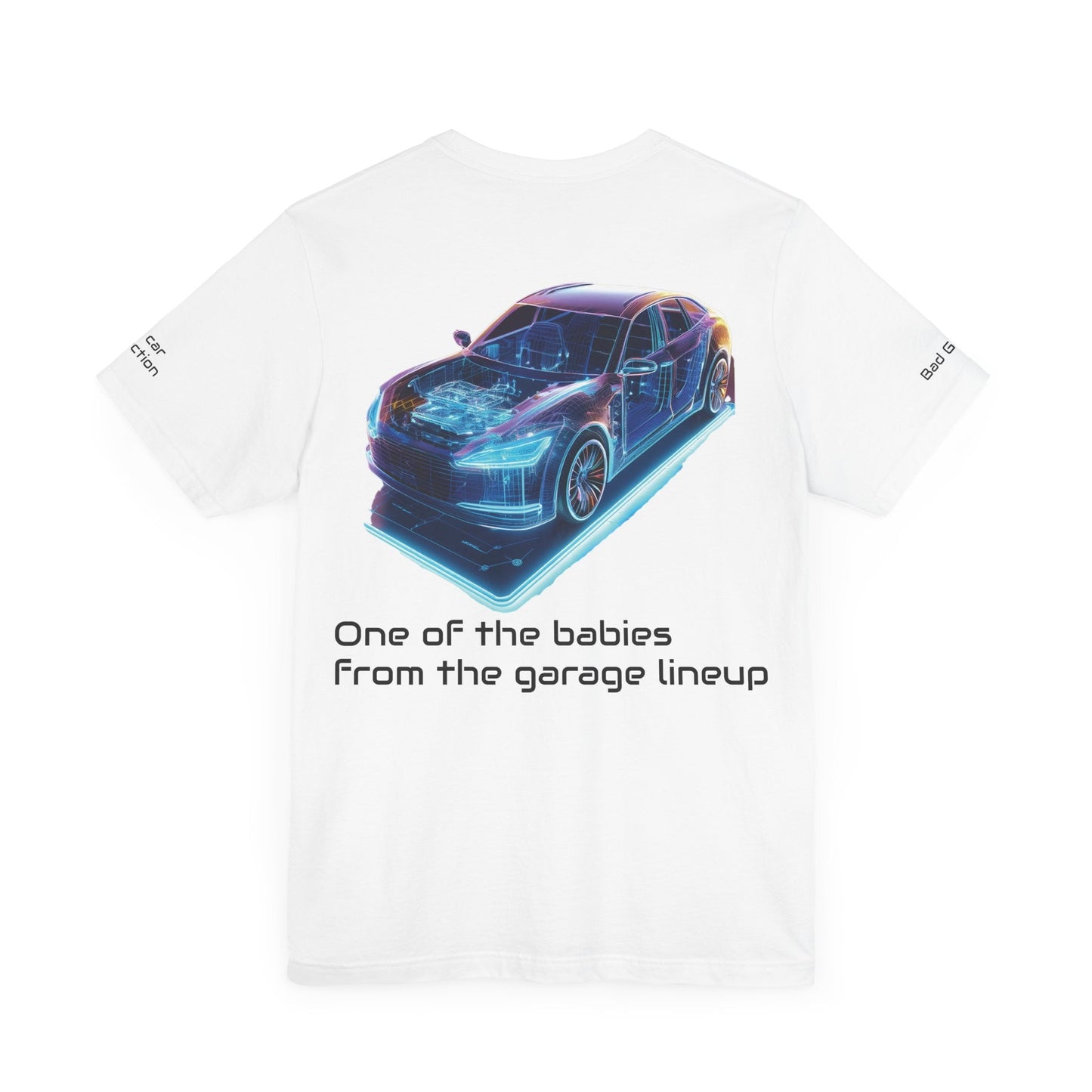 Car Graphic Tee Shirt For Car Lovers Cotton Lightweight Tee Made In Usa Eco Friendly Inks