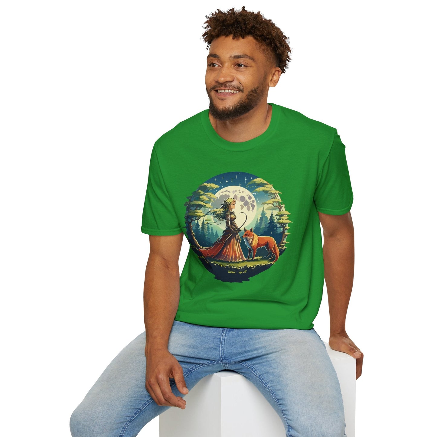 Womens Graphic T Shirt Art Design Tee Softstyle 64000 Gildan Unisex Cotton Comfort Tee