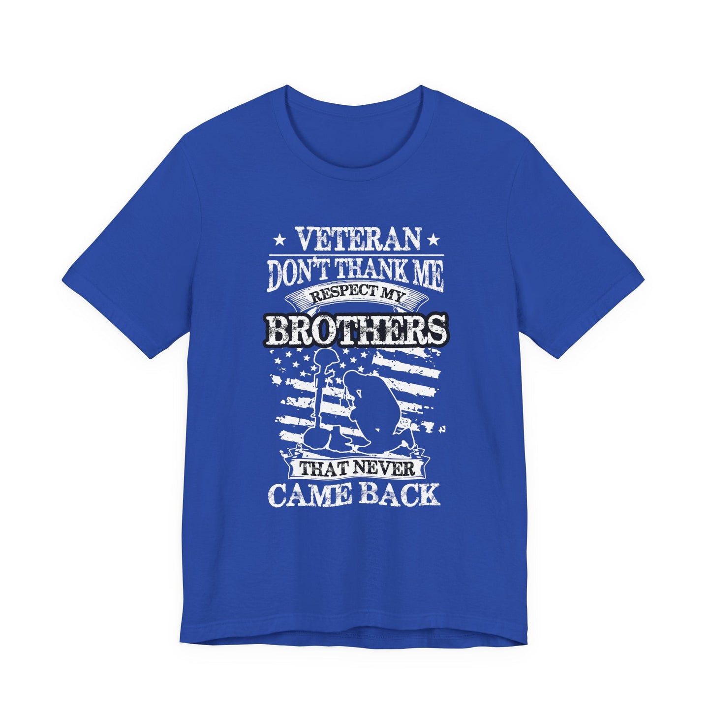 Army Veteran Patriotic Graphic Design Unisex Cotton T-Shirt v60