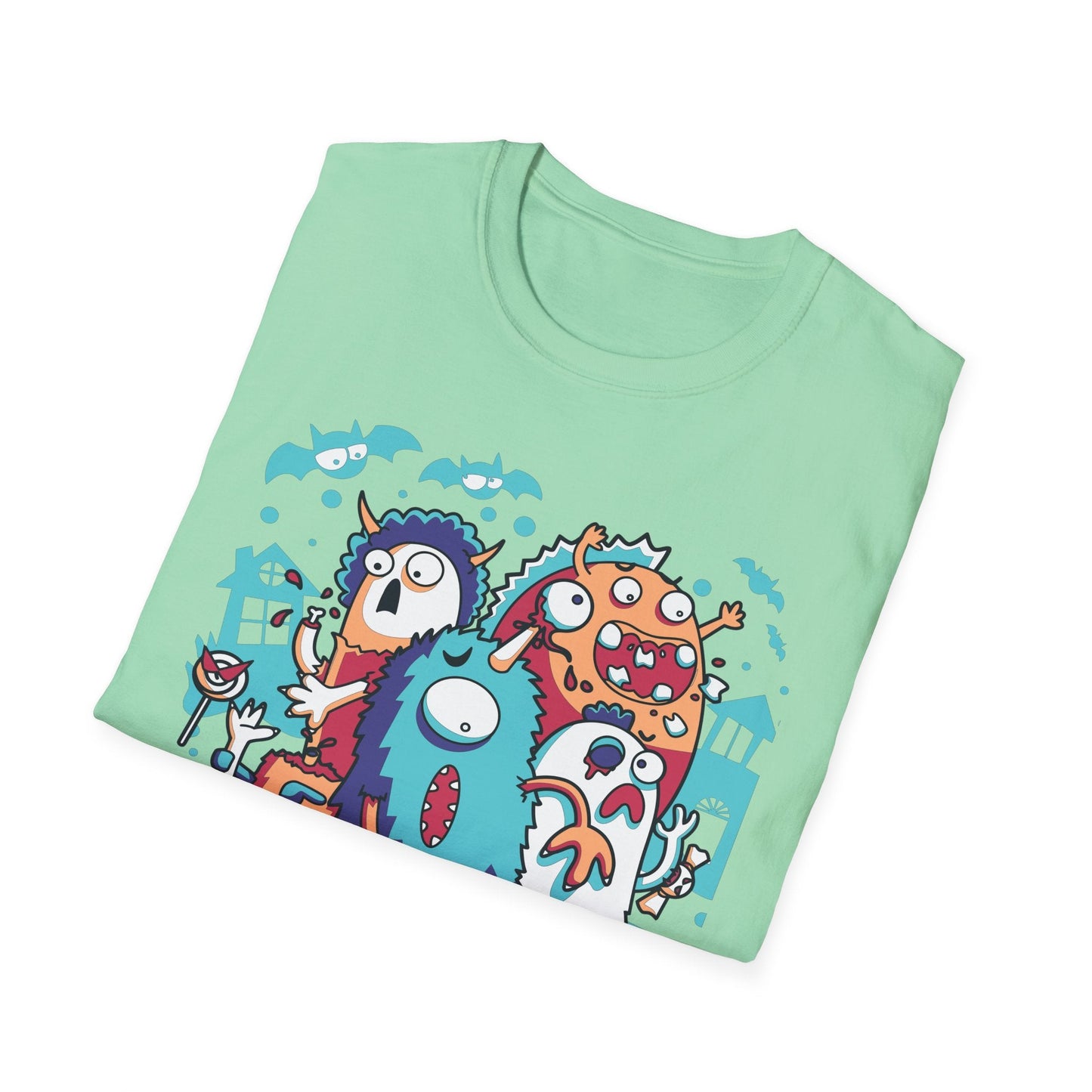 Cartoon T Shirt Animation Tee Funny Graphic Unisex Softstyle 100 Percent Ring Spun Cotton Tee