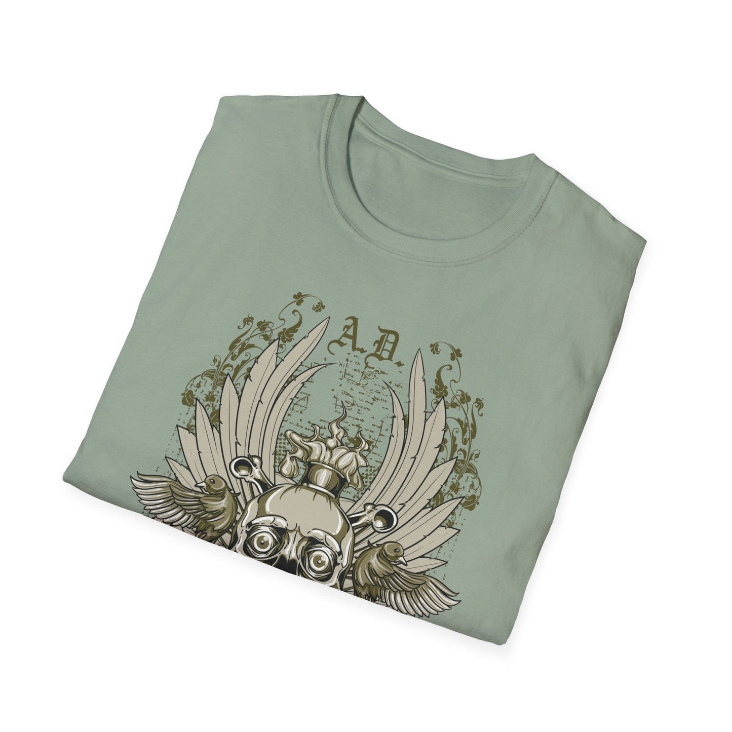 Unisex Art Design T Shirt With Graphic Artwork Softstyle Gildan 64000 Tee Premium Cotton