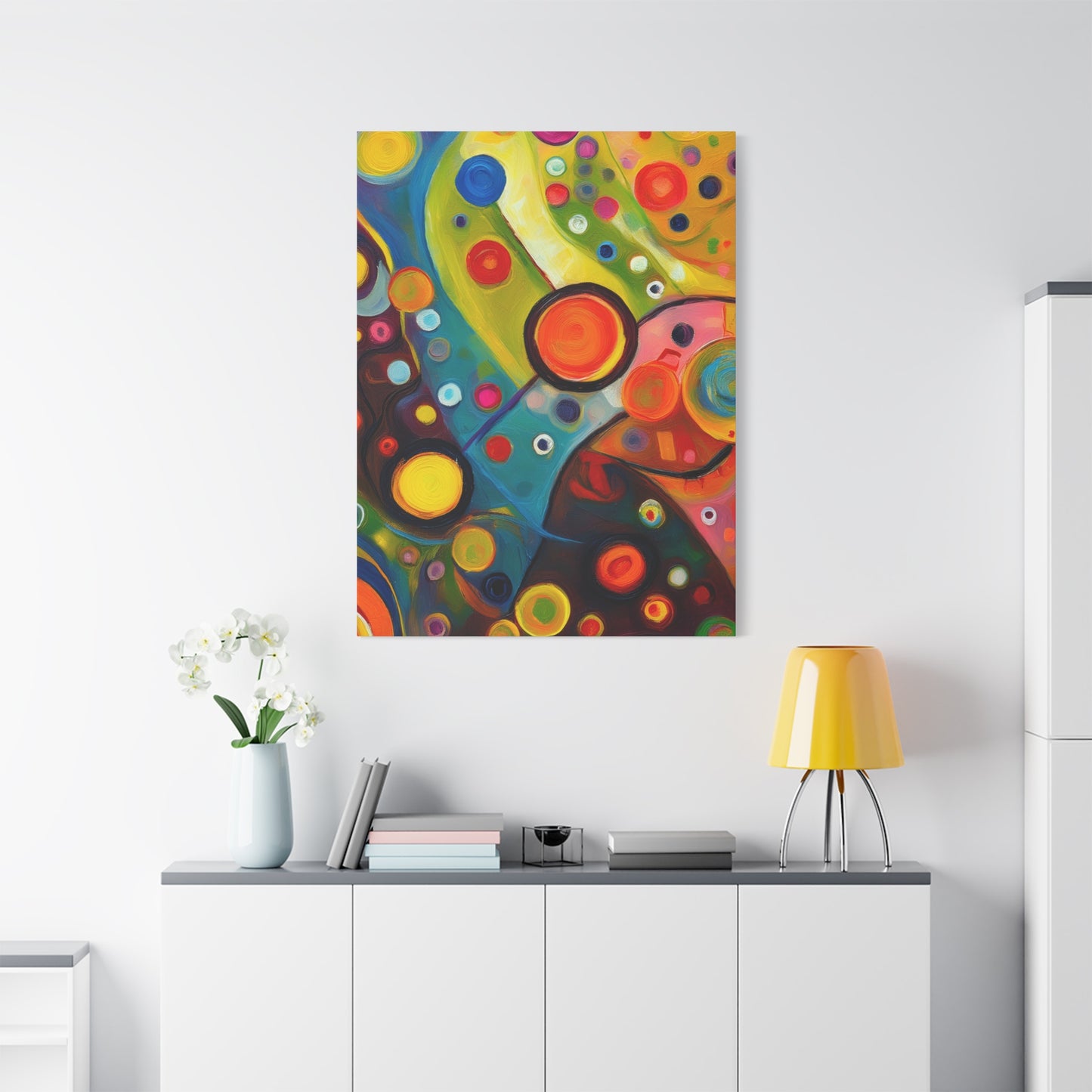 Abstract Oil Painting Print Canvas 20x24,20x30,24x30 24x32,24x36,30x40 32x48,36x48,40x60 Pine-Wood Inner Frame ABS-125