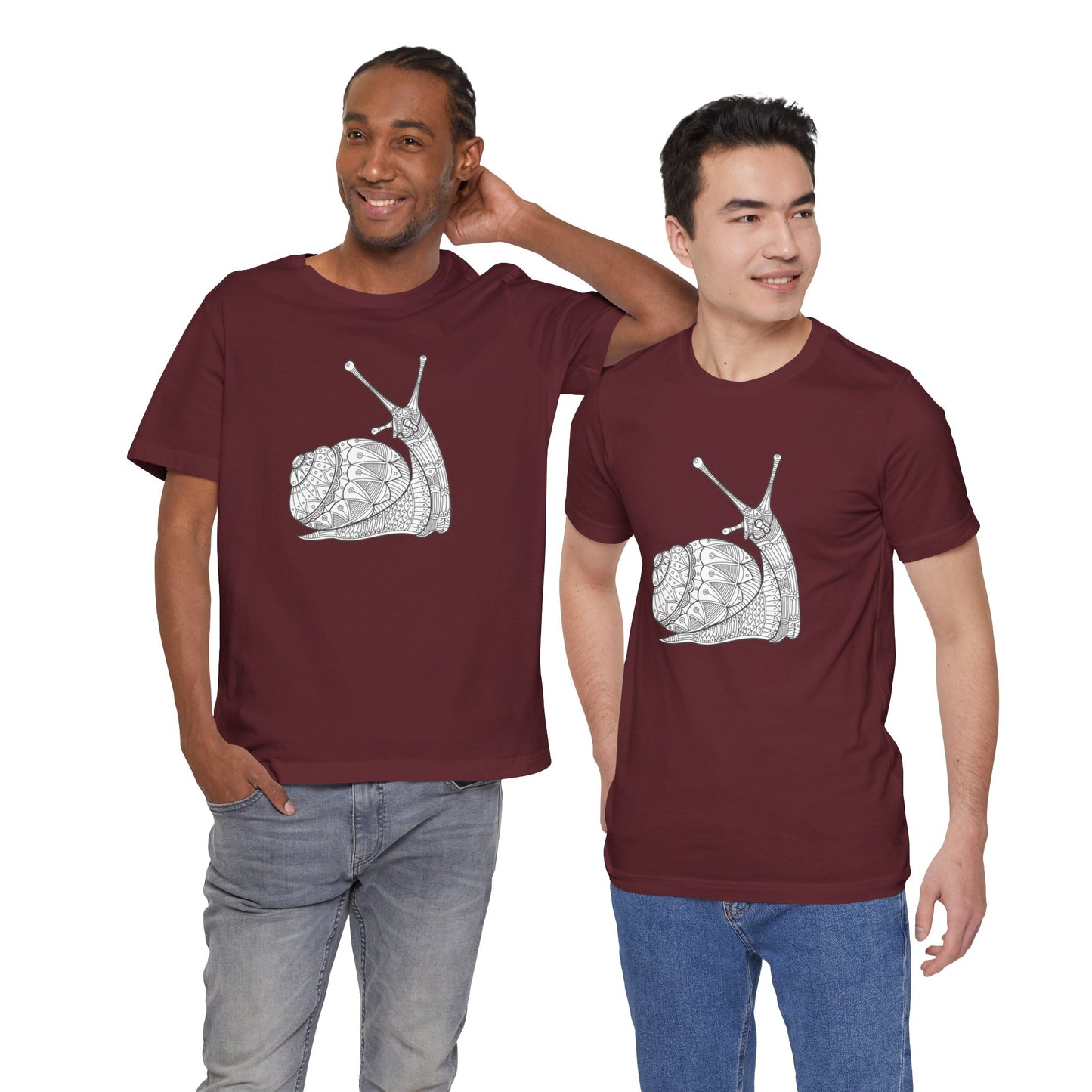 Camiseta unisex con estampado de animales 