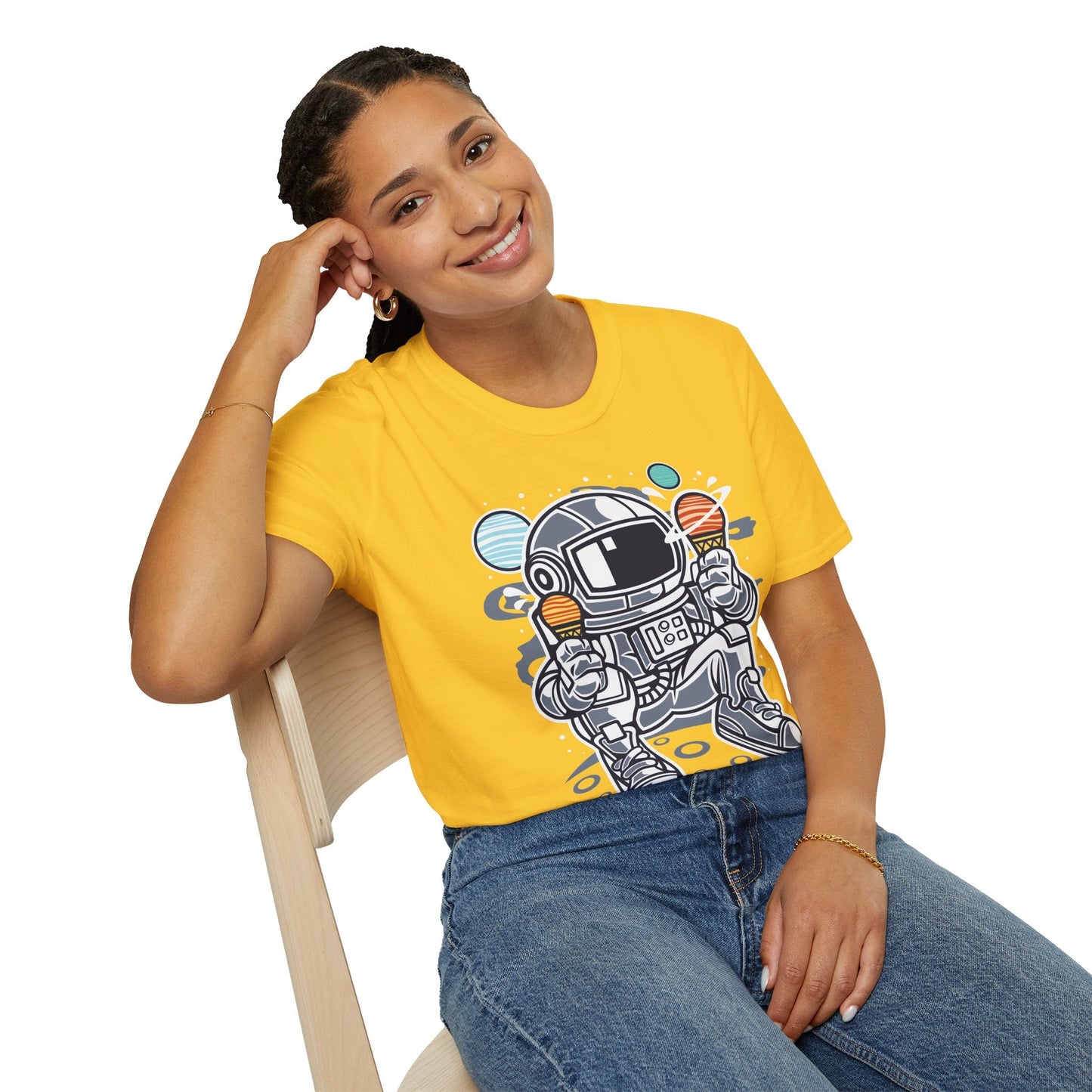 Cartoon T Shirt Animation T Shirt Funny Tee For Unisex Softstyle Gildan 64000 Graphic Design