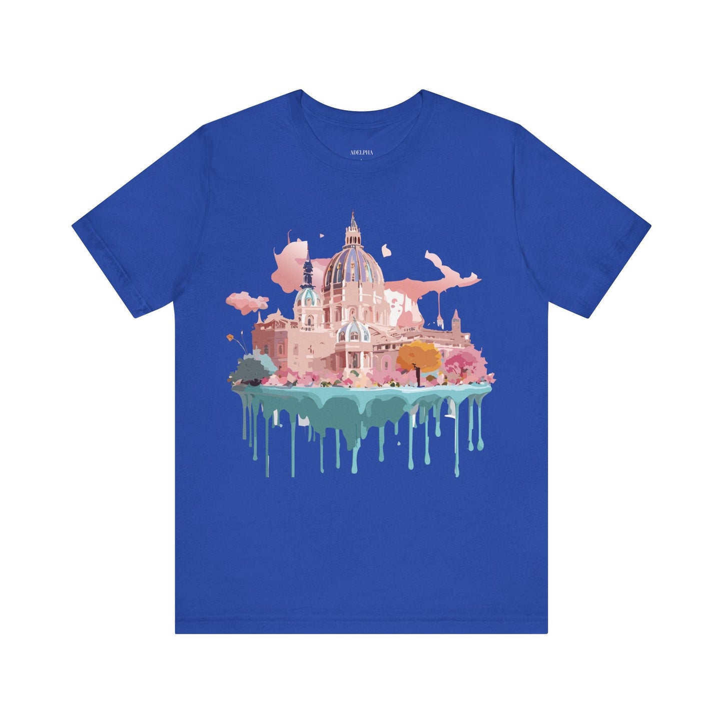 Vienna Tourist Graphic Tee Unisex Jersey Short Sleeve Vintage Inspired Artwork by Adelpha