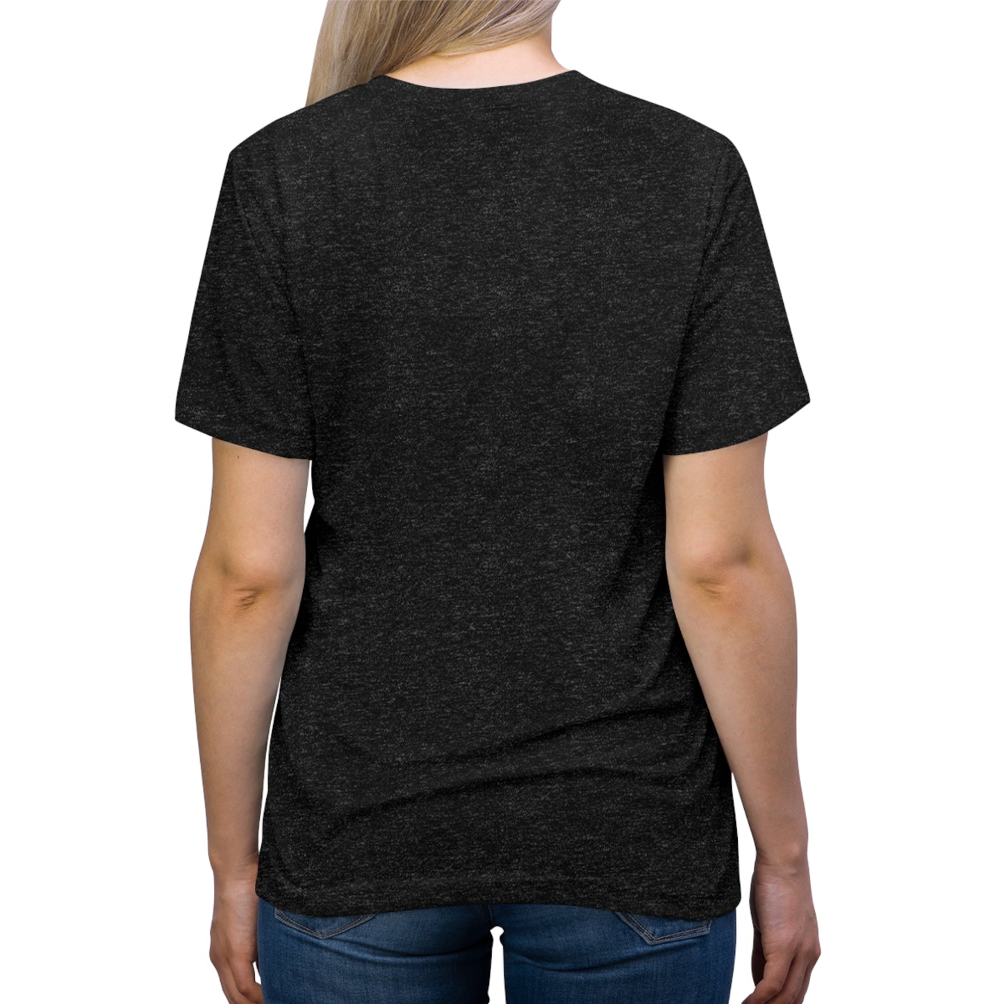 Tri-blend Tee Shirt with Art Design